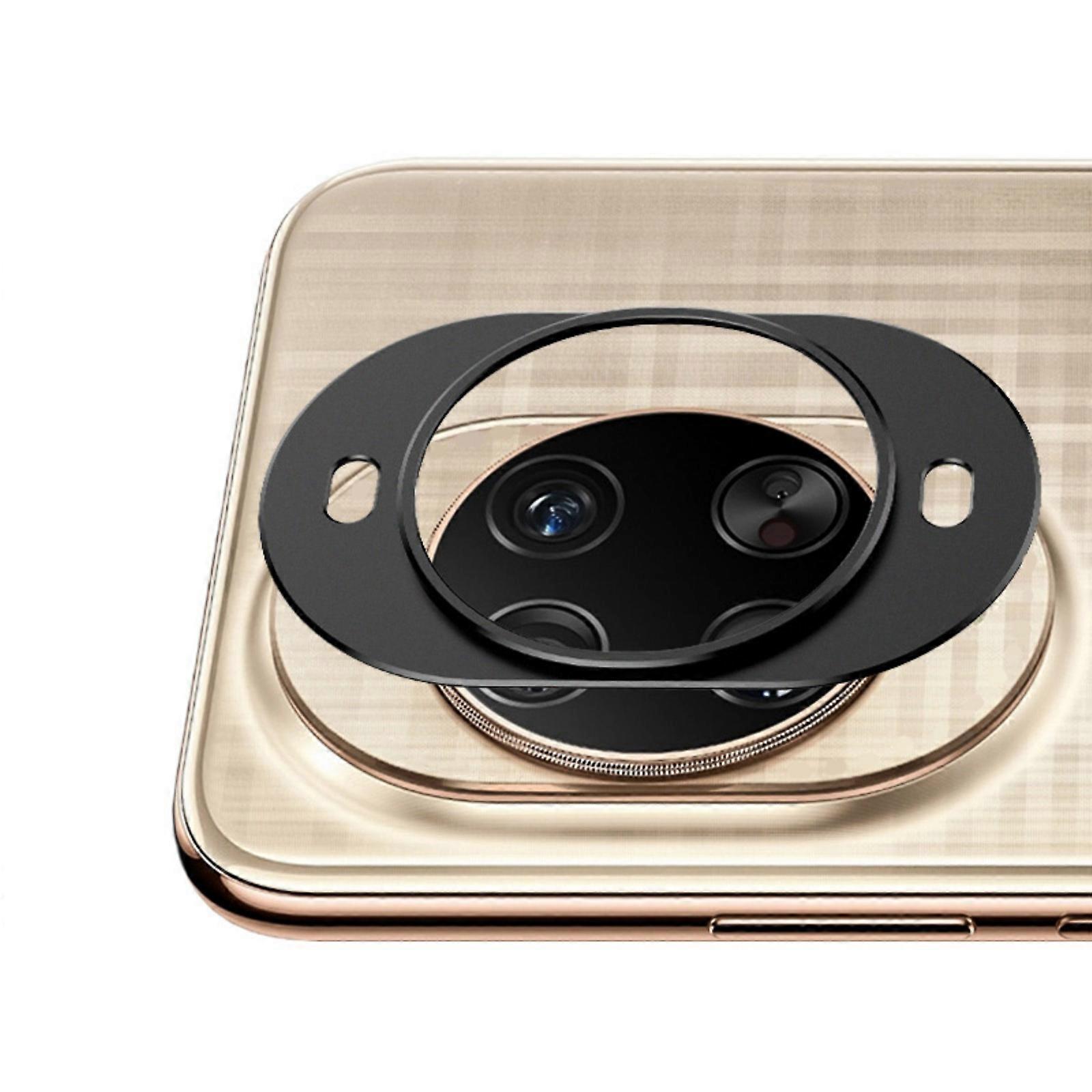 Hollowed Out Structure Reinforced Metal Camera Protector Suitable For Mobile Devices Dustproof Design Scratch Resistant Multicolor