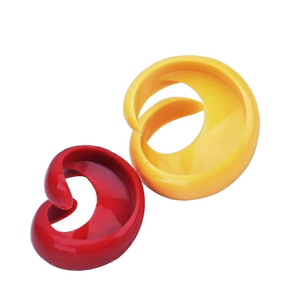 Spiral Sausage for Hot Dogs and Barbecue Accessories in Assorted Colors Made of PP 2 Pack