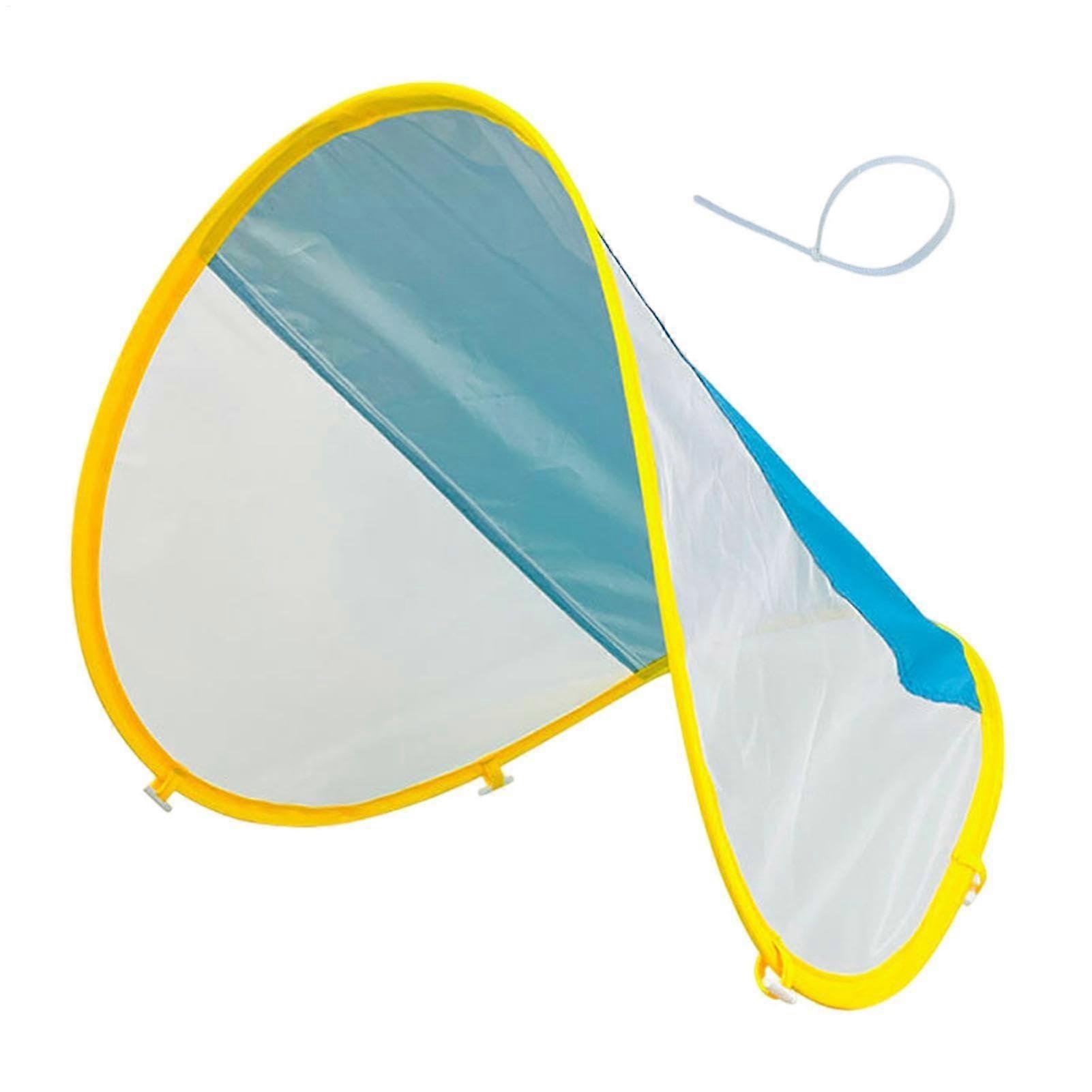 Swimming Float Canopy, Sun Protection Float, Removable Pool Shade, 92 x 50 cm, Comfortable Pool Float, Removable Sun Canopy for Gardens, Blue