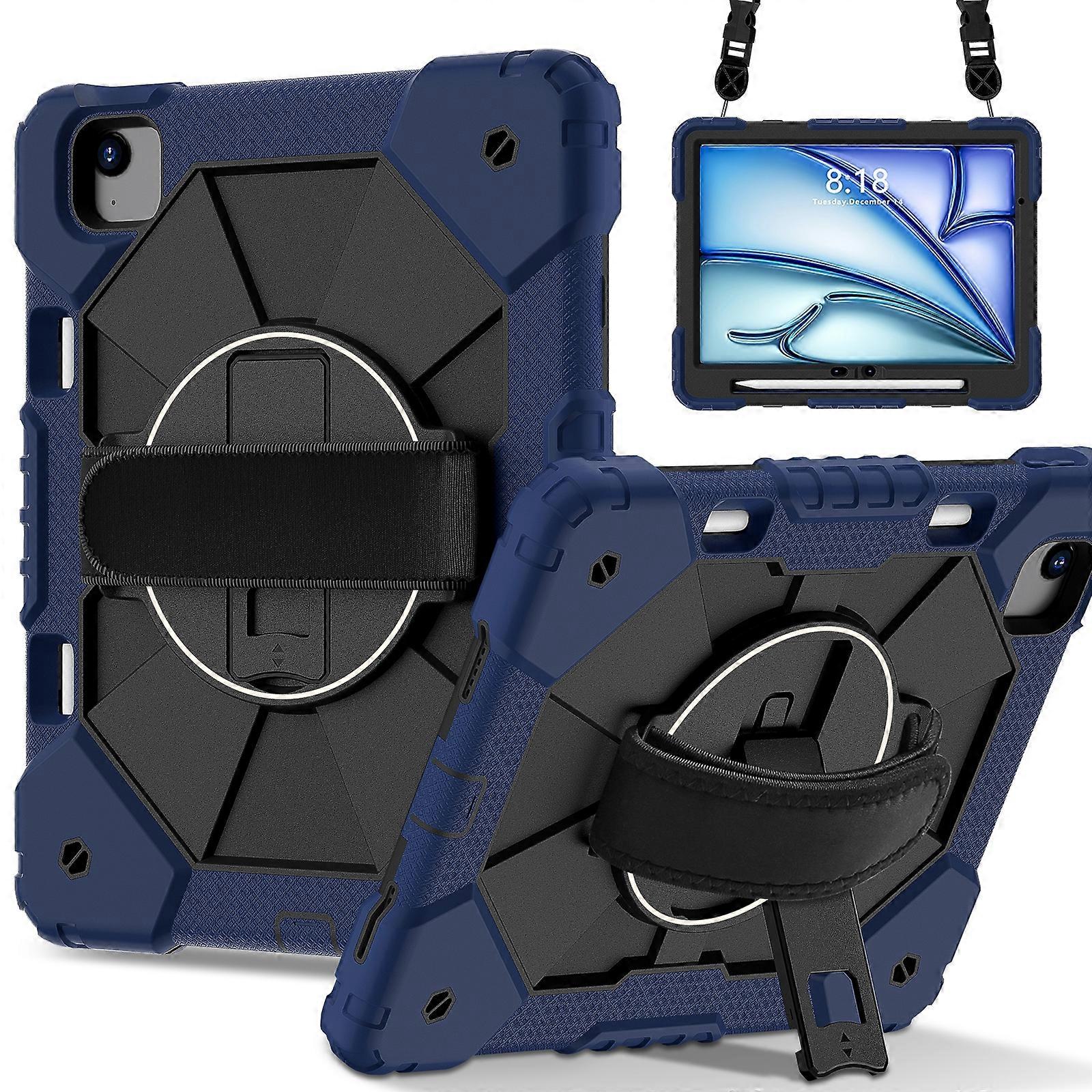 Contrast Color Robot Silicone Hybrid PC Tablet Case