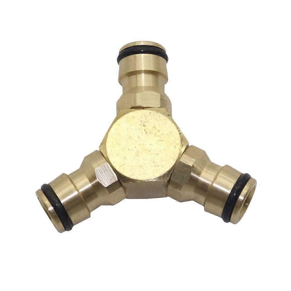 Homely 1/2" Quick Fit Divisor Frost Resistant Y Type Garden Hose Connector Connections to A Water Pipe Water Hose Connecto