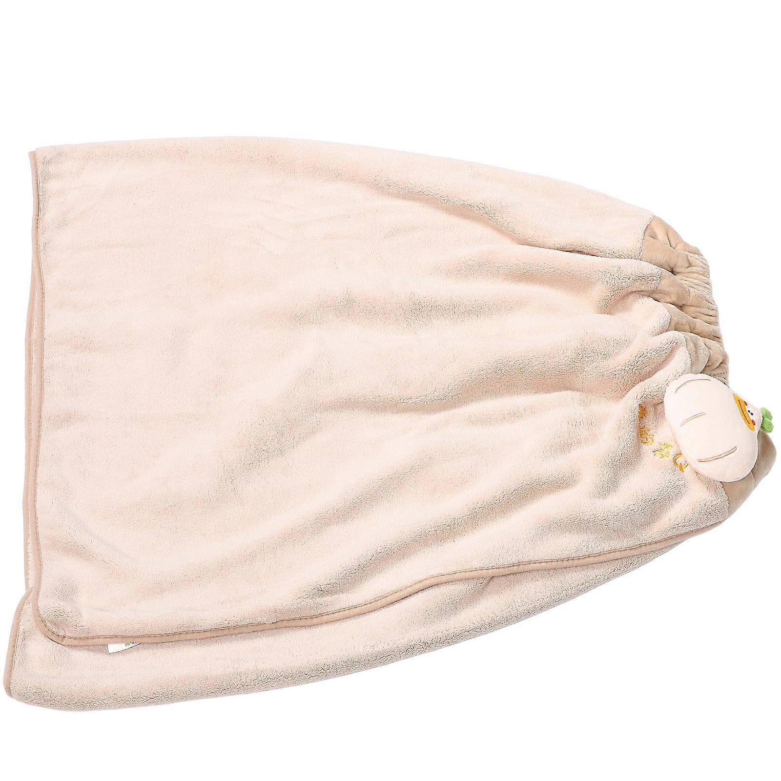 Multi Color Plush Spa Shower Wrap for Women's Soft Comfortable Button Closure Bath Towel Wrap 75 x 30 Inches