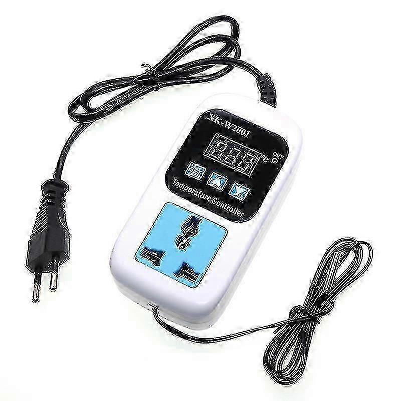Electronic Temperature Control Socket Temperature Controller Fully Automatic Switch Adjustable Digital Display Temperature Controller