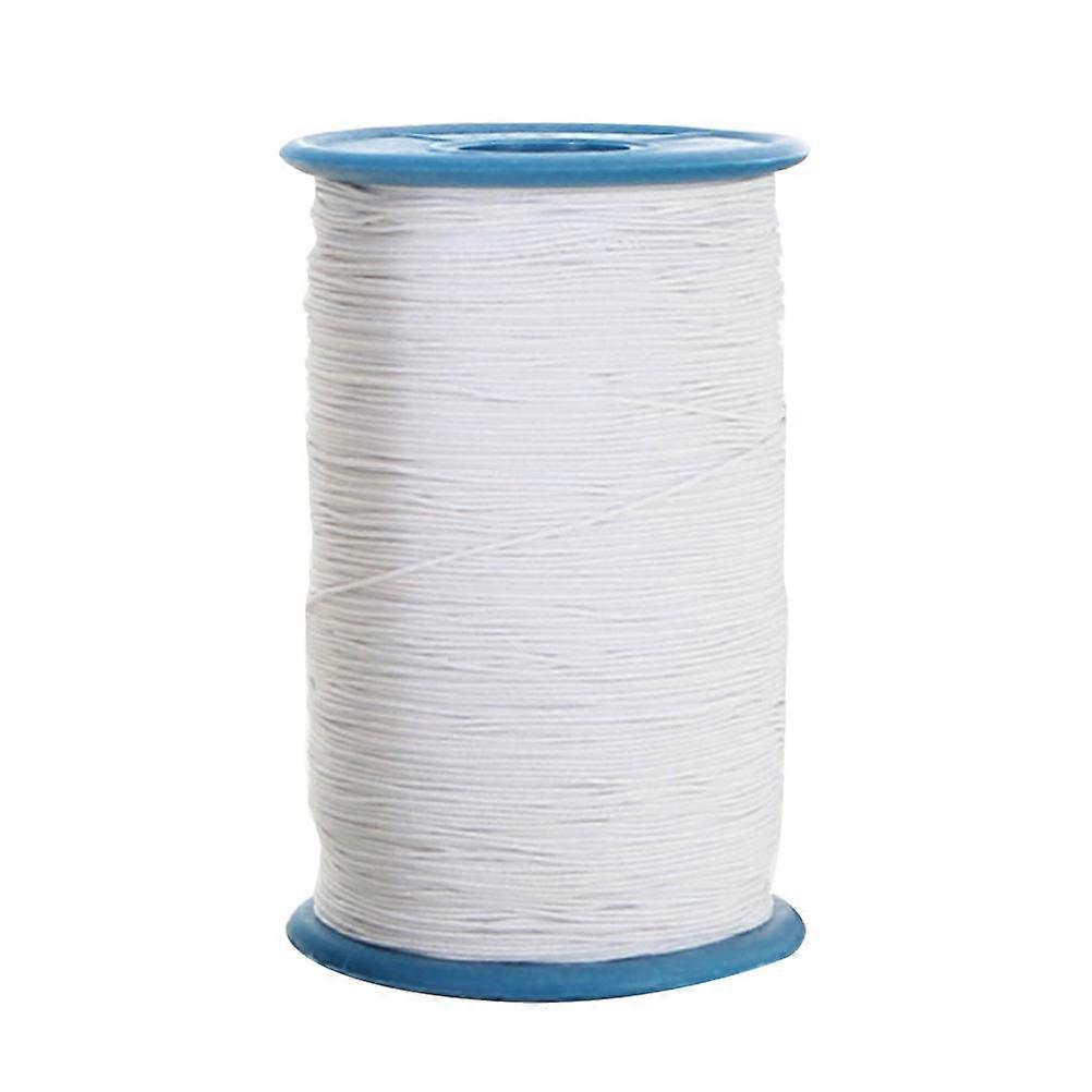 All Purpose Polyester Sewing Thread For Clothes And DIY Craft White 11x8cm High Tensile Strength 2Pcs