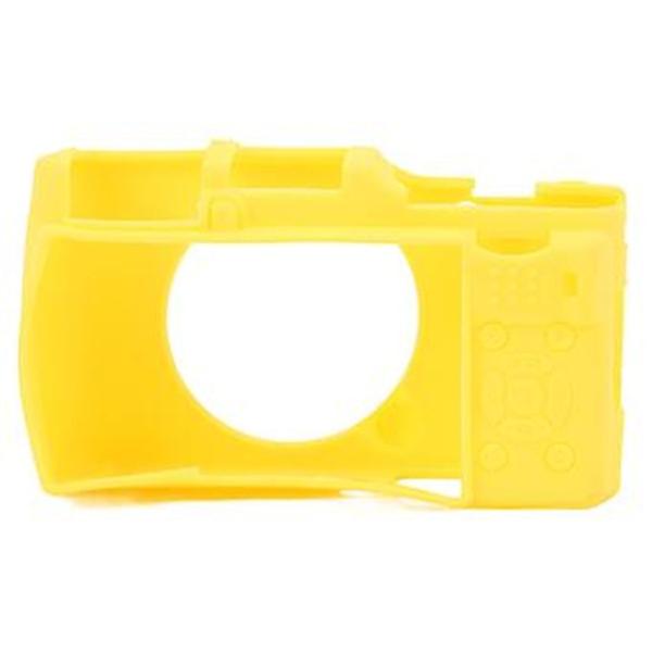 Silicone Camera Protective Case Soft Textured Surfaces Removable Camera Silicone Protective Case for Fuji XM1 Yellow