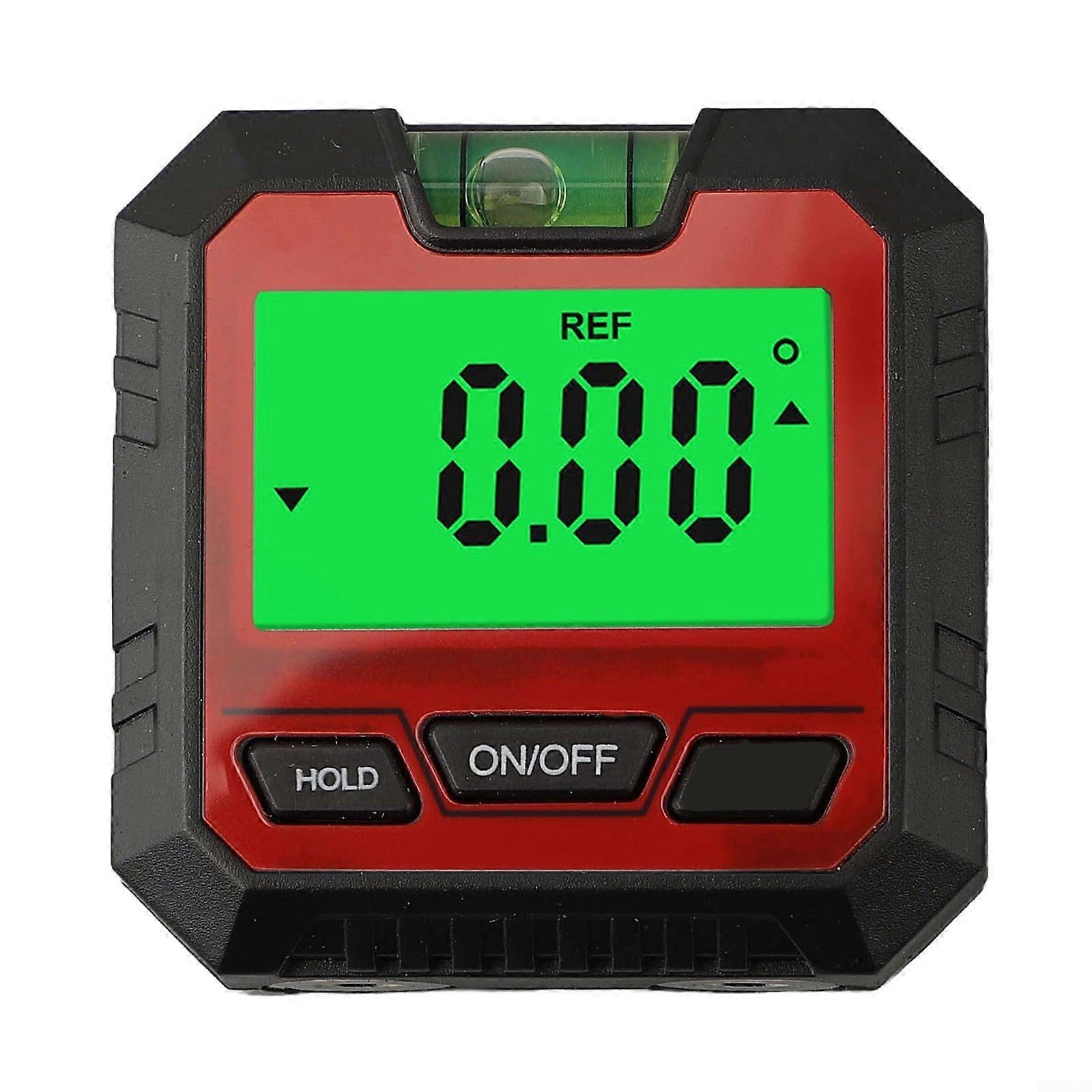 Digital Level Gauge with Electronic Display, Multi-Purpose Angle Finder with Magnetic Attachment for Easy Use (VA106)