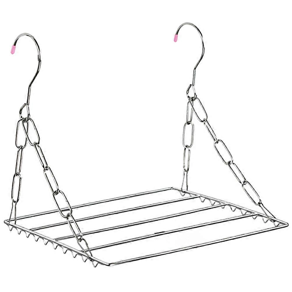 Stainless Steel Shoe Drying Rack for Balcony Use Silver Spacesaving and 10.5 Inches