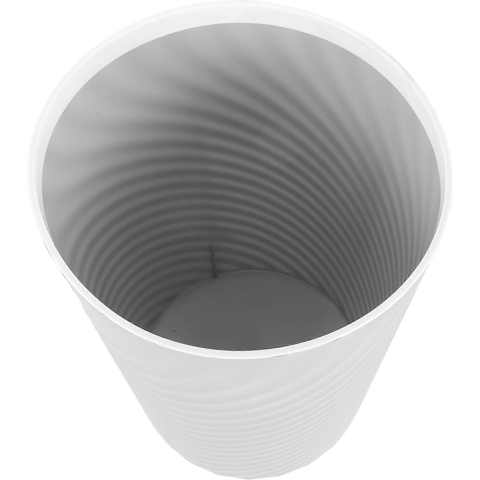 Plastic Trash Can Wastebasket for Bathroom Home 1 Set