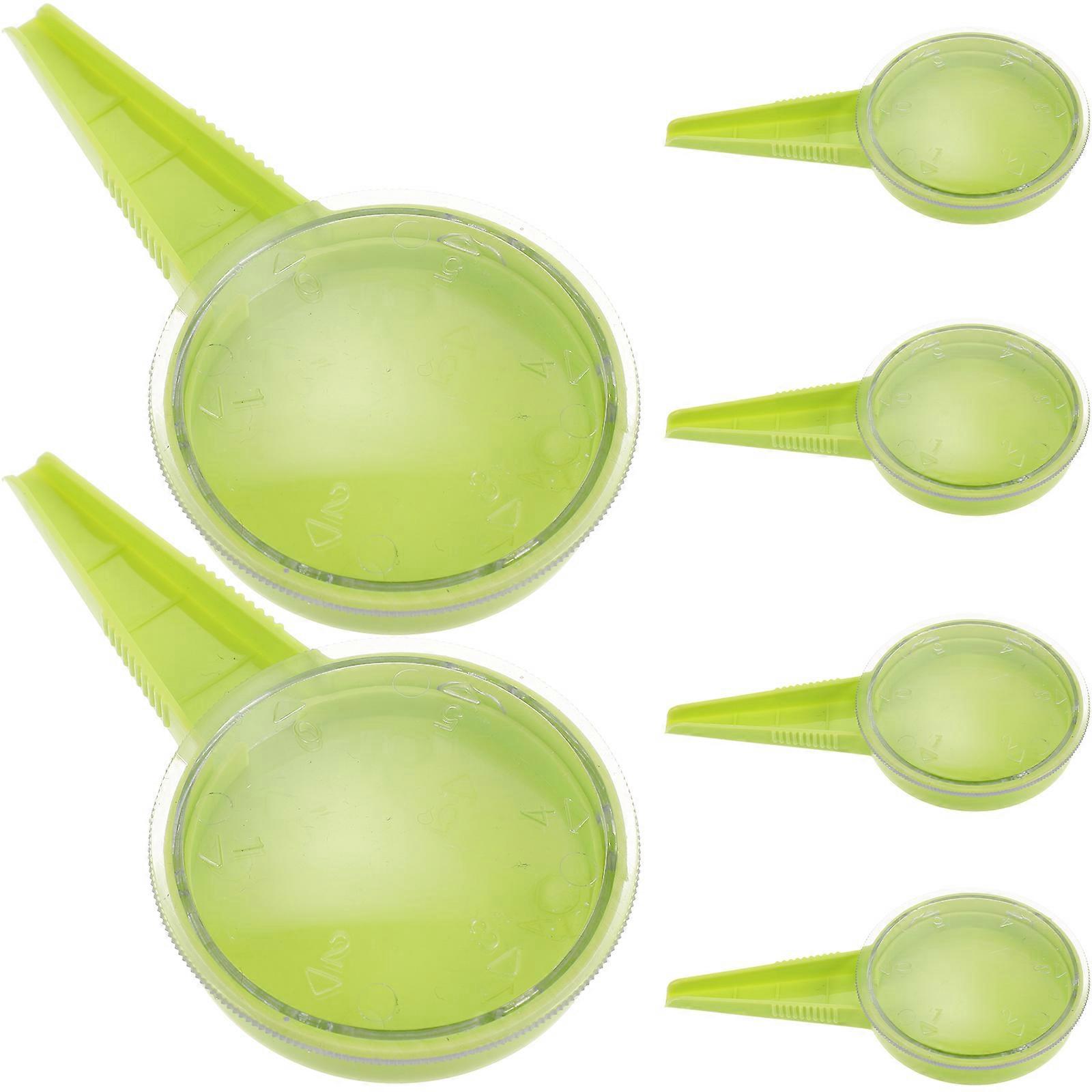 Sowing Spreaders Handheld Gardening Tools Kit Seed Control Compact Shape 6Pcs