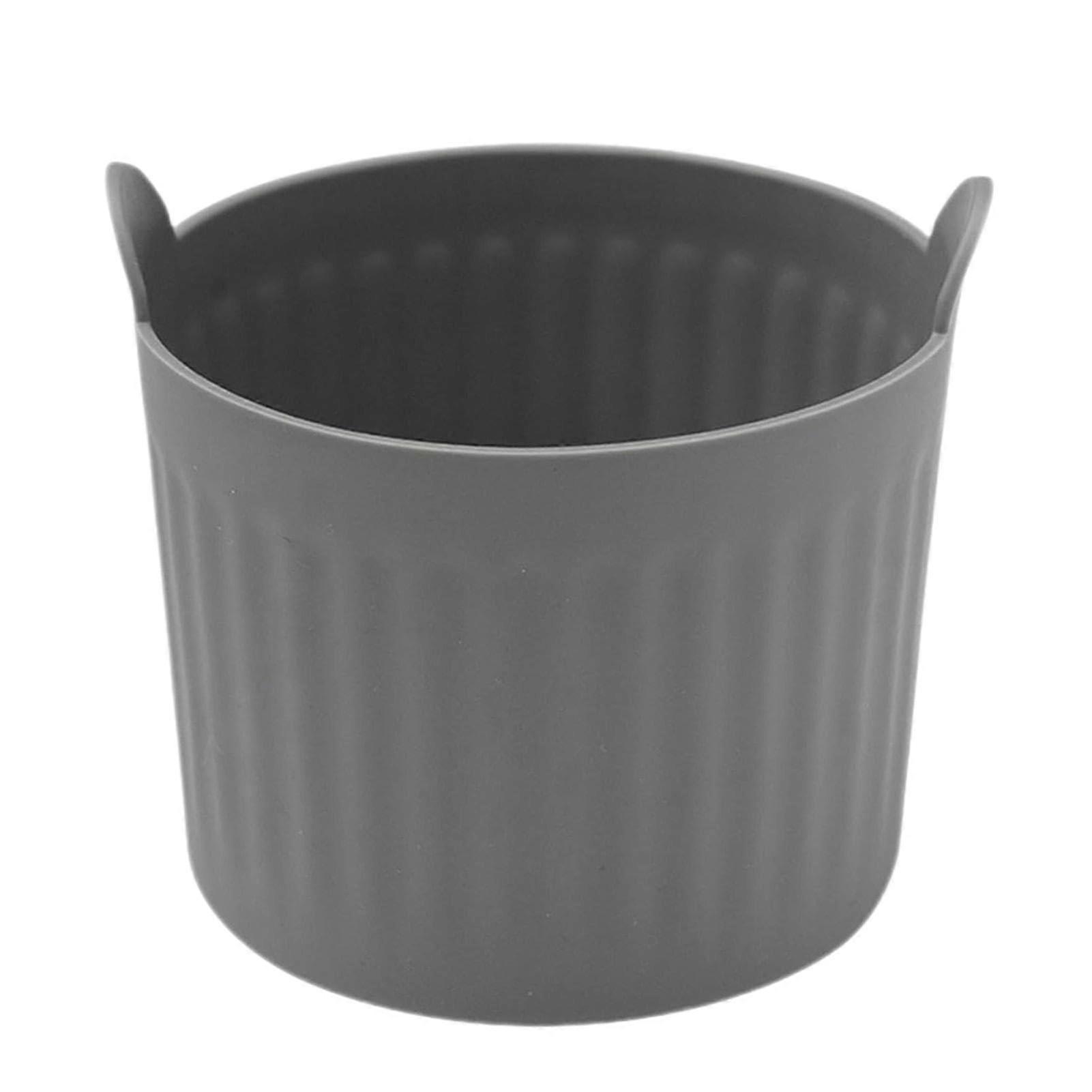 Silicone Baking Pan for Air Fryers, Non-Stick, Reusable, Compatible with Ovens and Steamers, Kitchen Utensils, 20cm