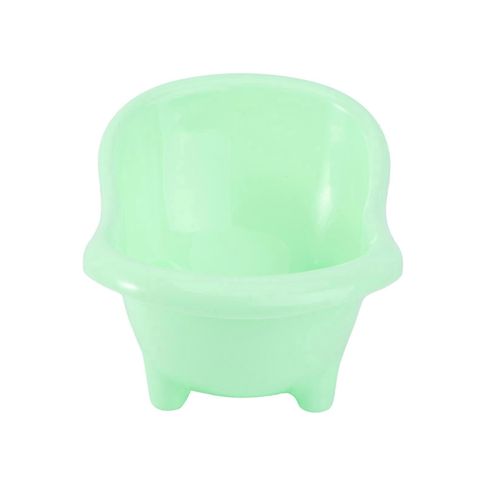 Yellow Plastic Pet Bathtub for Hamster Bath Use Durable and Easy to 1x3 5x3 0 inch