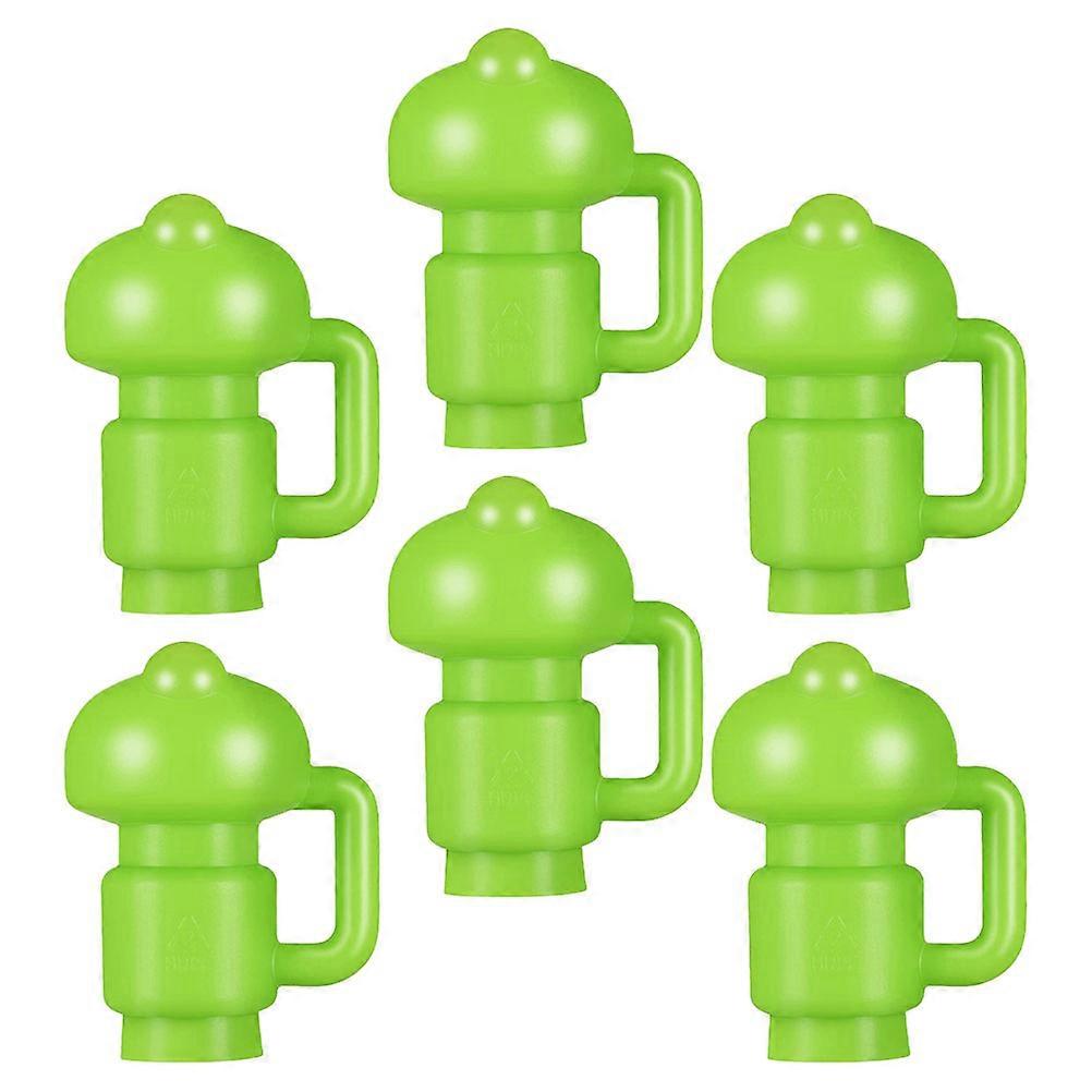 Trampoline Rod Caps 1Set Green for Protection with Durable PP Material