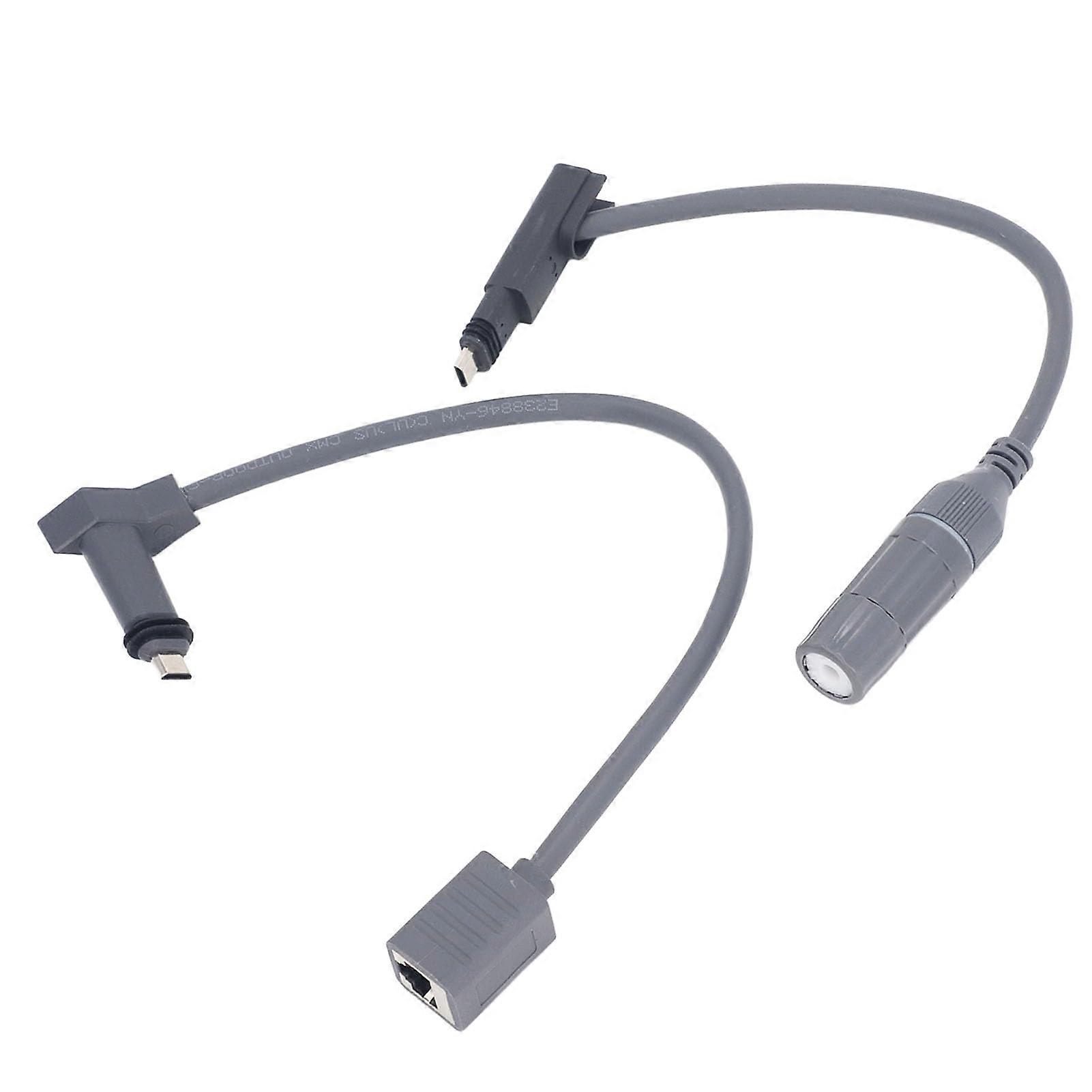 SPX Male to RJ45 Adapter, Waterproof for Starlink Cable Connectors, 1200Mbps RJ45 Sockets for Gen 2 Parabolic Antenna and Router