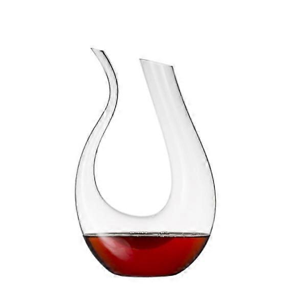 U-shaped set, gift box, harp decanter, wine dispenser (1500ML high-quality color box packaging),