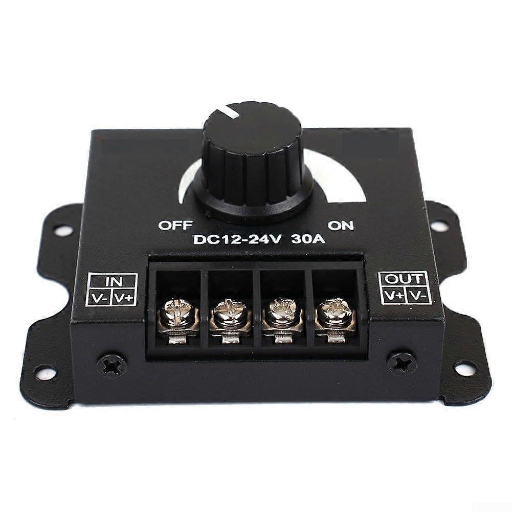 DCDC voltage regulator power supply adjustable brightness control for monochrome LED lights at 30A