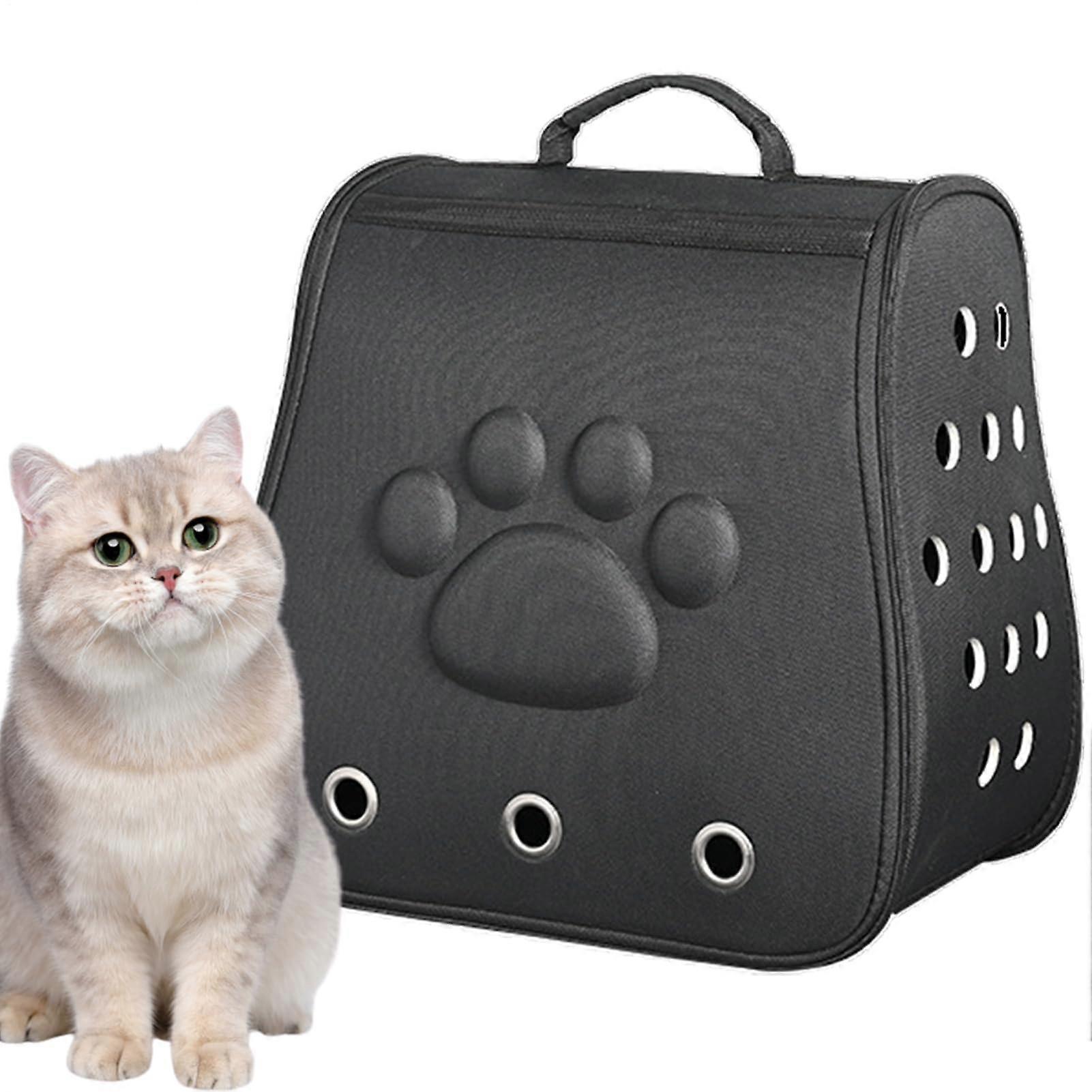 Pet carrier bag  Cat transport box – lightweight breathable pet transporter for small dogs and cats, foldable bag Ref: 6285