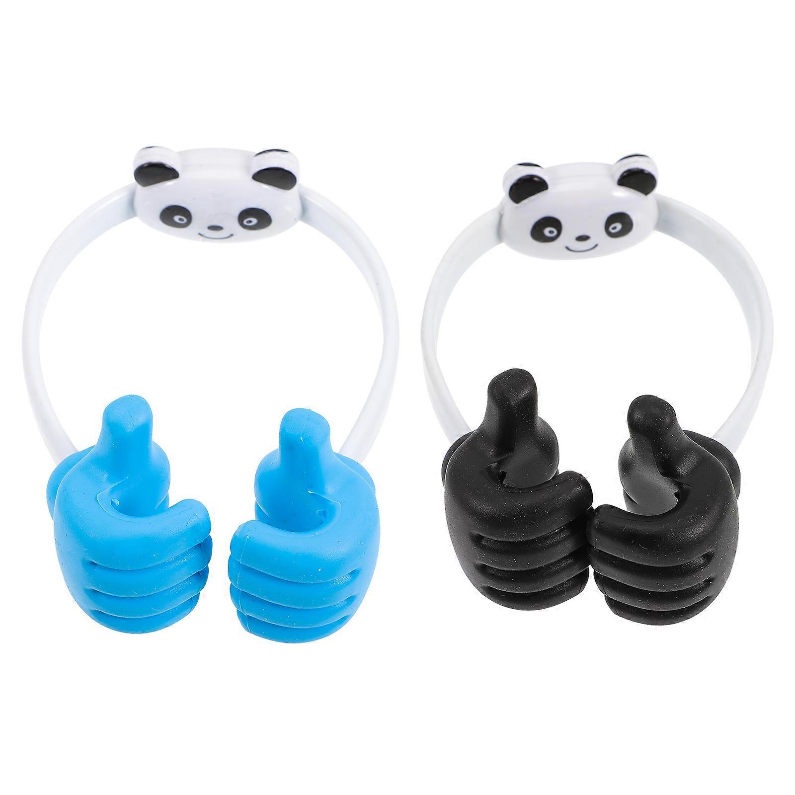 Creative Phone Holders for Furniture Durable Smartphone Support Racks 2 Pcs Assorted Color