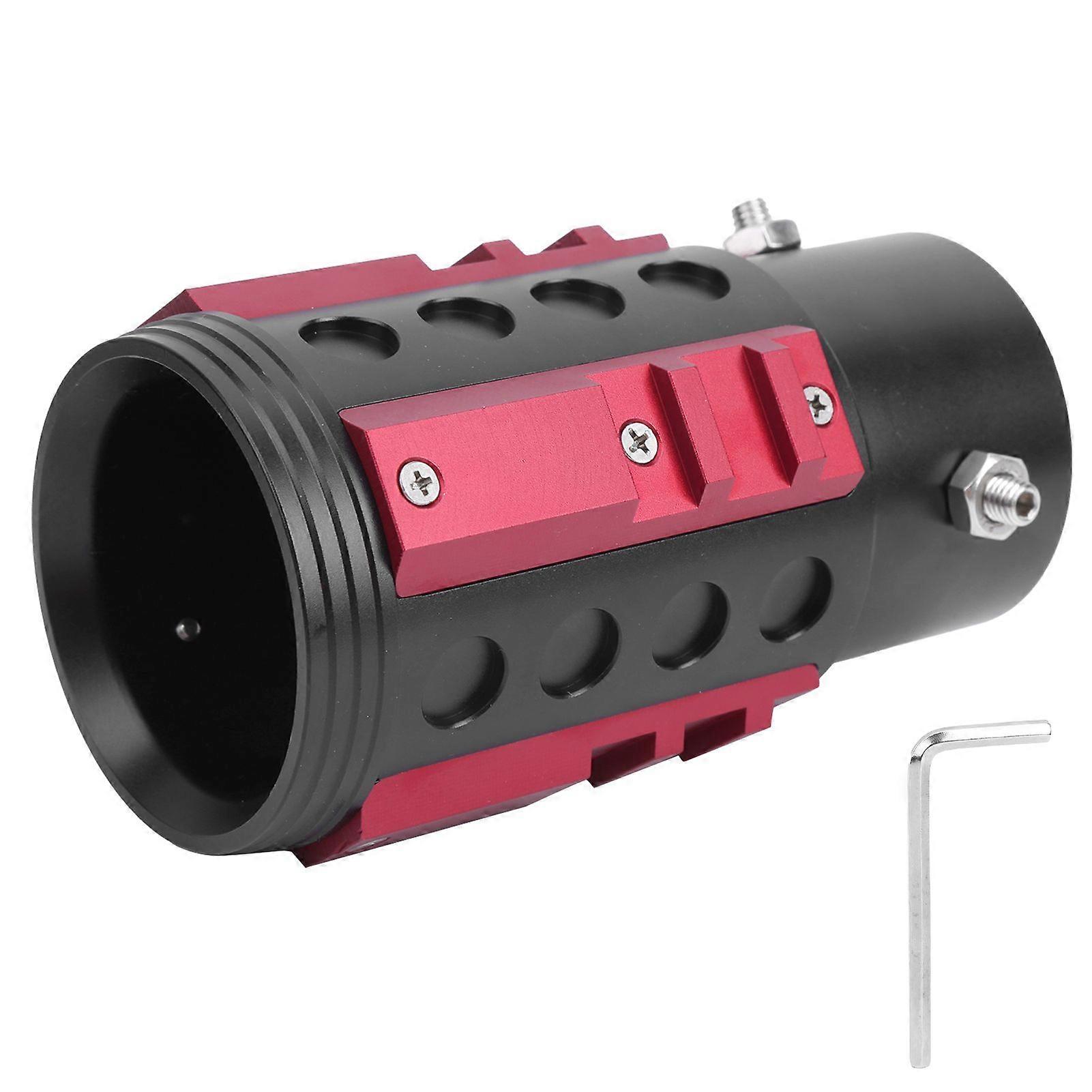 أنبوب نهاية الذيل ذيل تلميح العادم عالمي من سبائك الألومنيوم المستديرة OD 72 مم 2.8 بوصة