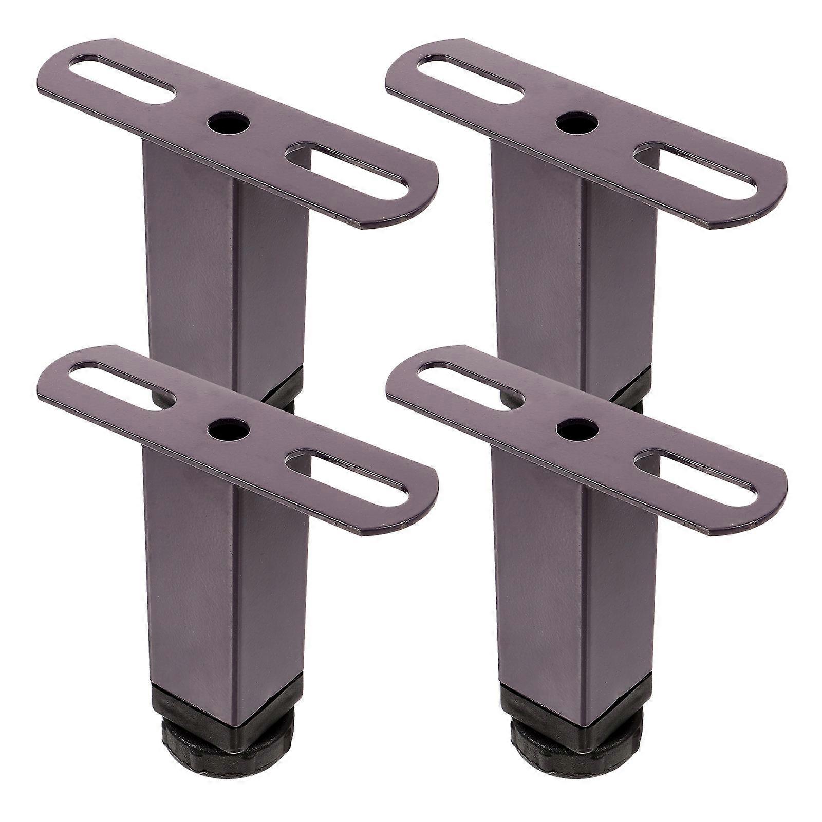 4pcs Adjustable Bed Support Legs Bed Frame Support Legs Metal Bed Frame or Wooden Bed Center