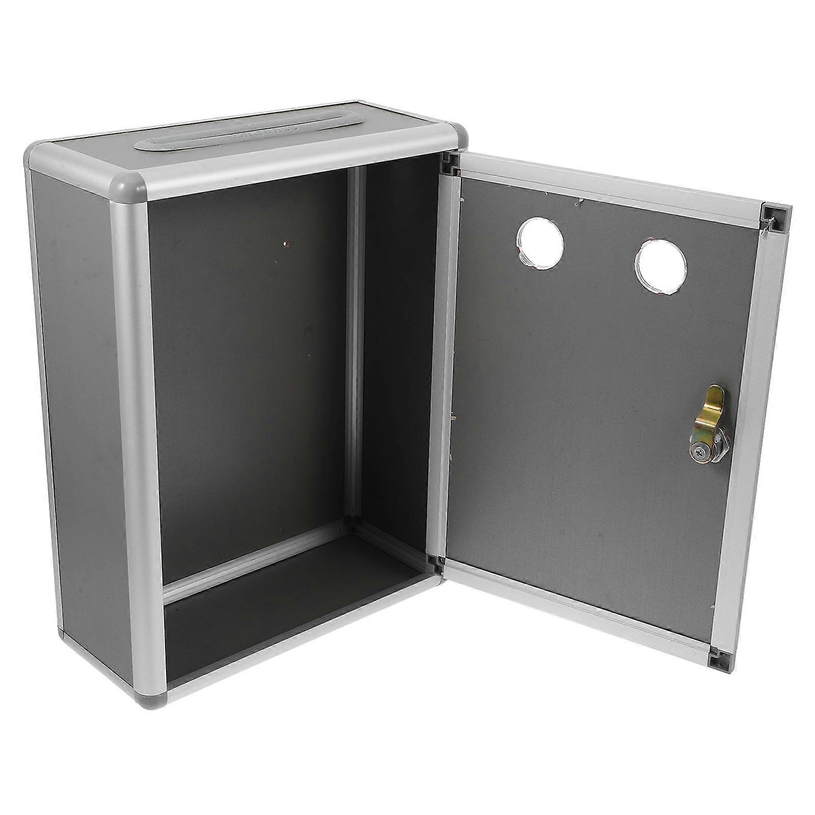 Wall Mounted Suggestion Box   Multi Functional Complaint & Feedback Box for Office, Factory, Community Use   Secure Design for Donations & Suggestions