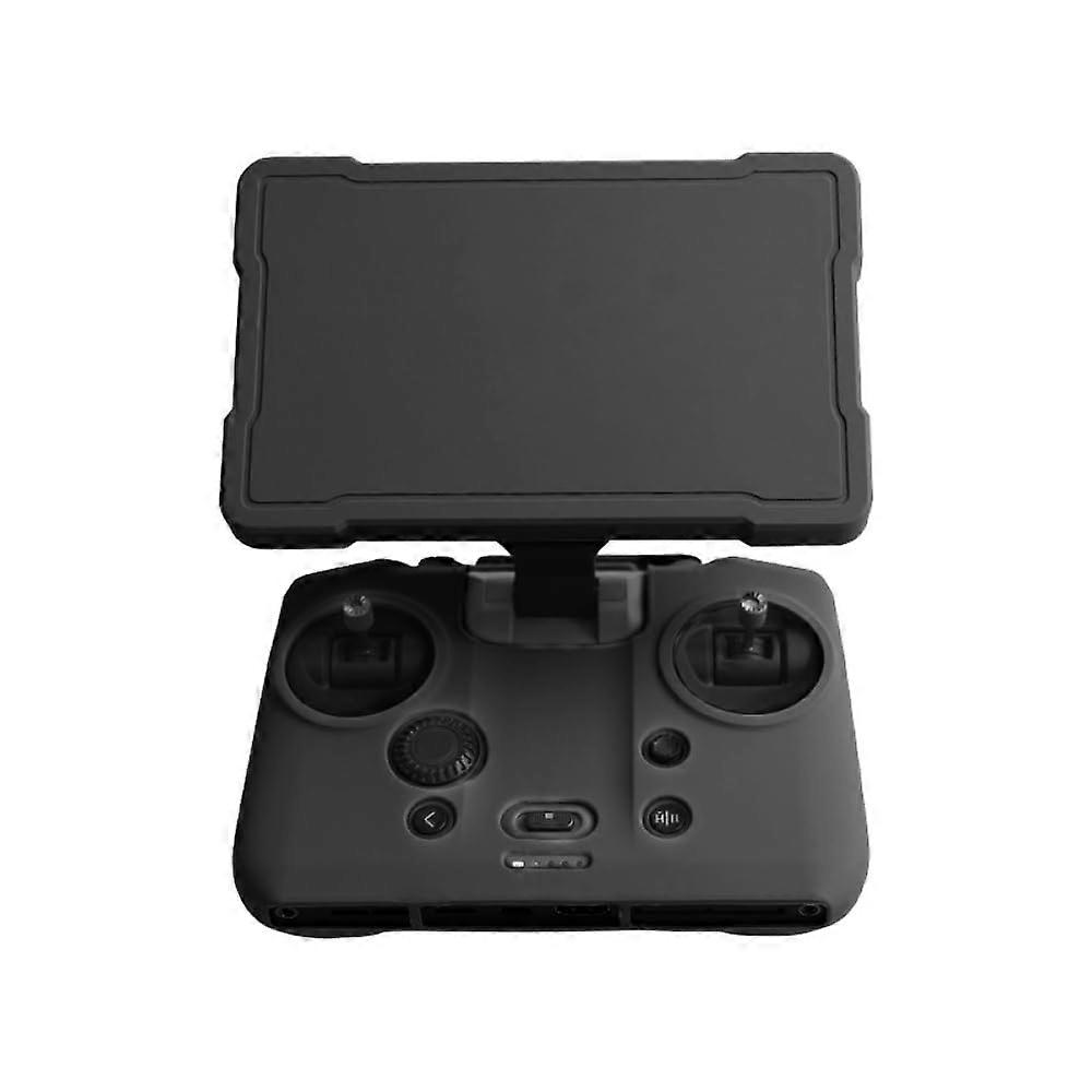 DJI RC Pro 2 Remote Control Silicone Case with Screen Protector Cover, Compatible with Mavic 4 Pro RC Pro 2 Accessories (Black)