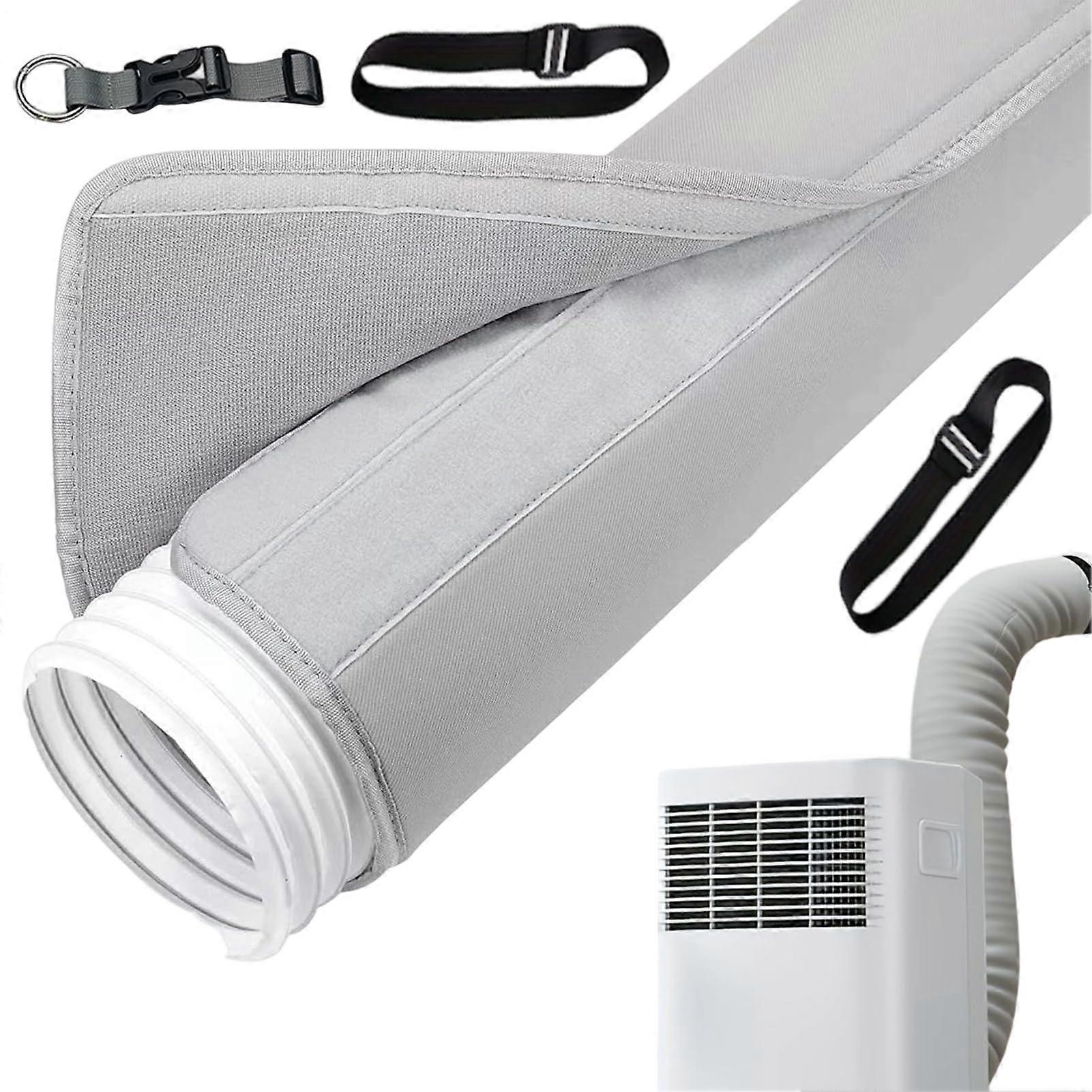 Portable AC hose insulation – Air conditioner hose insulation, dustproof, multifunctional exhaust pipe accessory for dormitory