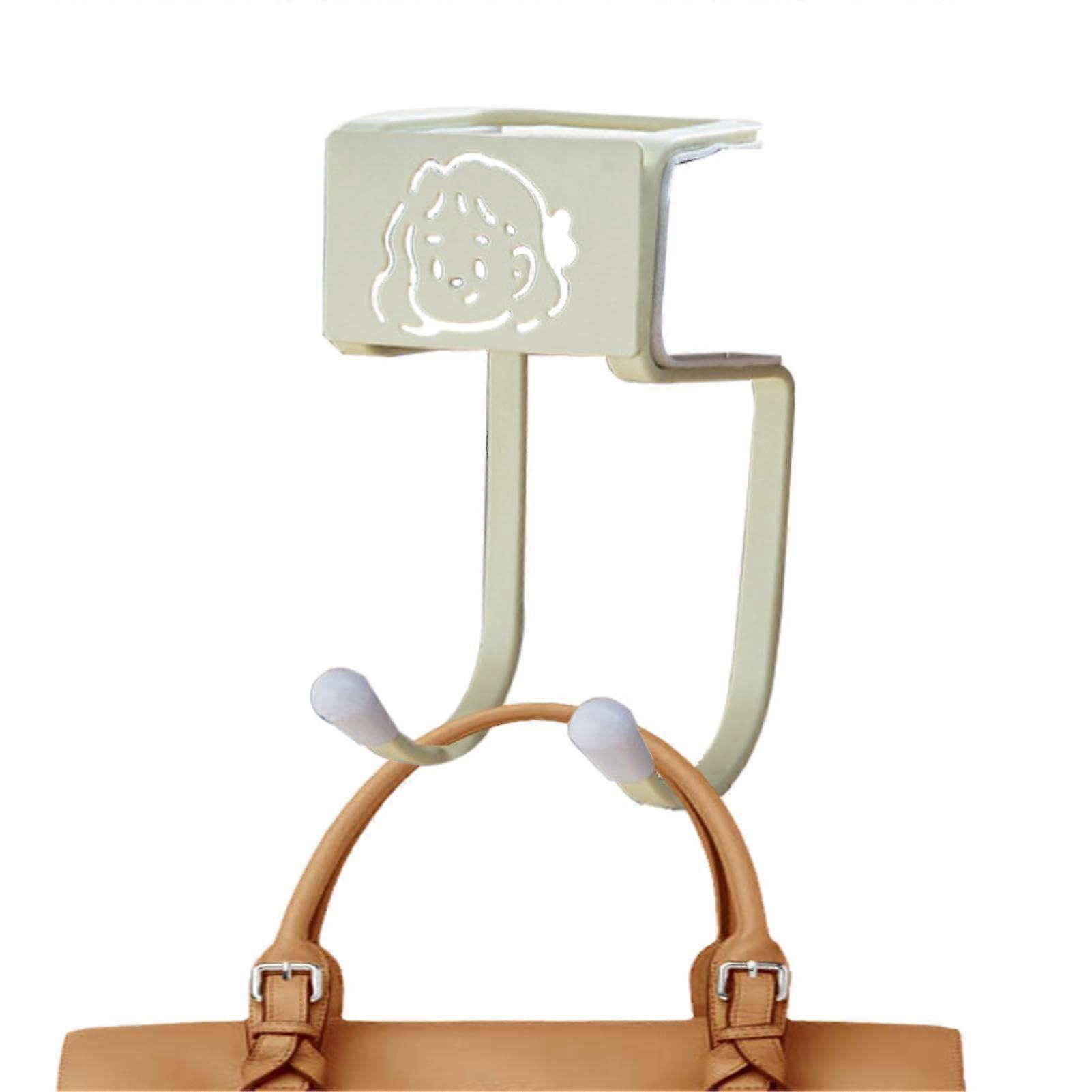 Table Hooks, Desk Hooks | Handbag Hanger for Headphones - Double Headset Holder, Under Desk Organizer for Bags and Backpacks
