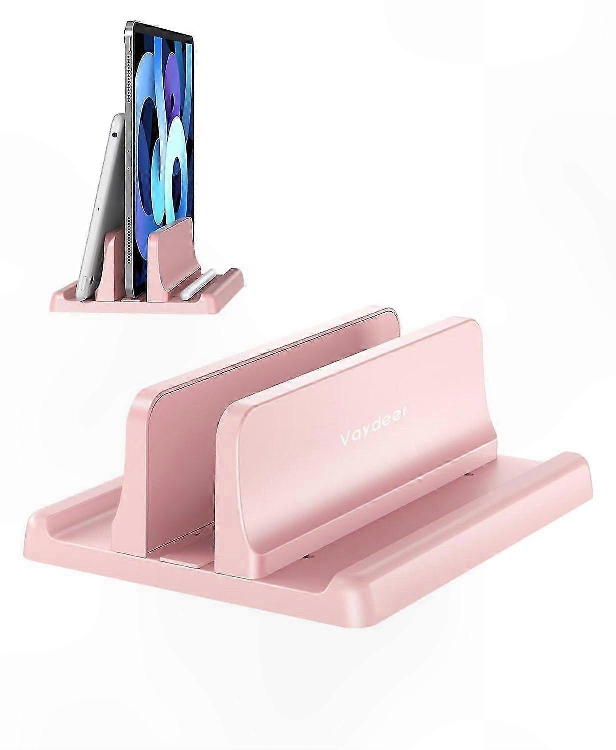 Adjustable Aluminum Laptop Stand with Scratch Protection, Portable and Lightweight Design for Home and Office Use