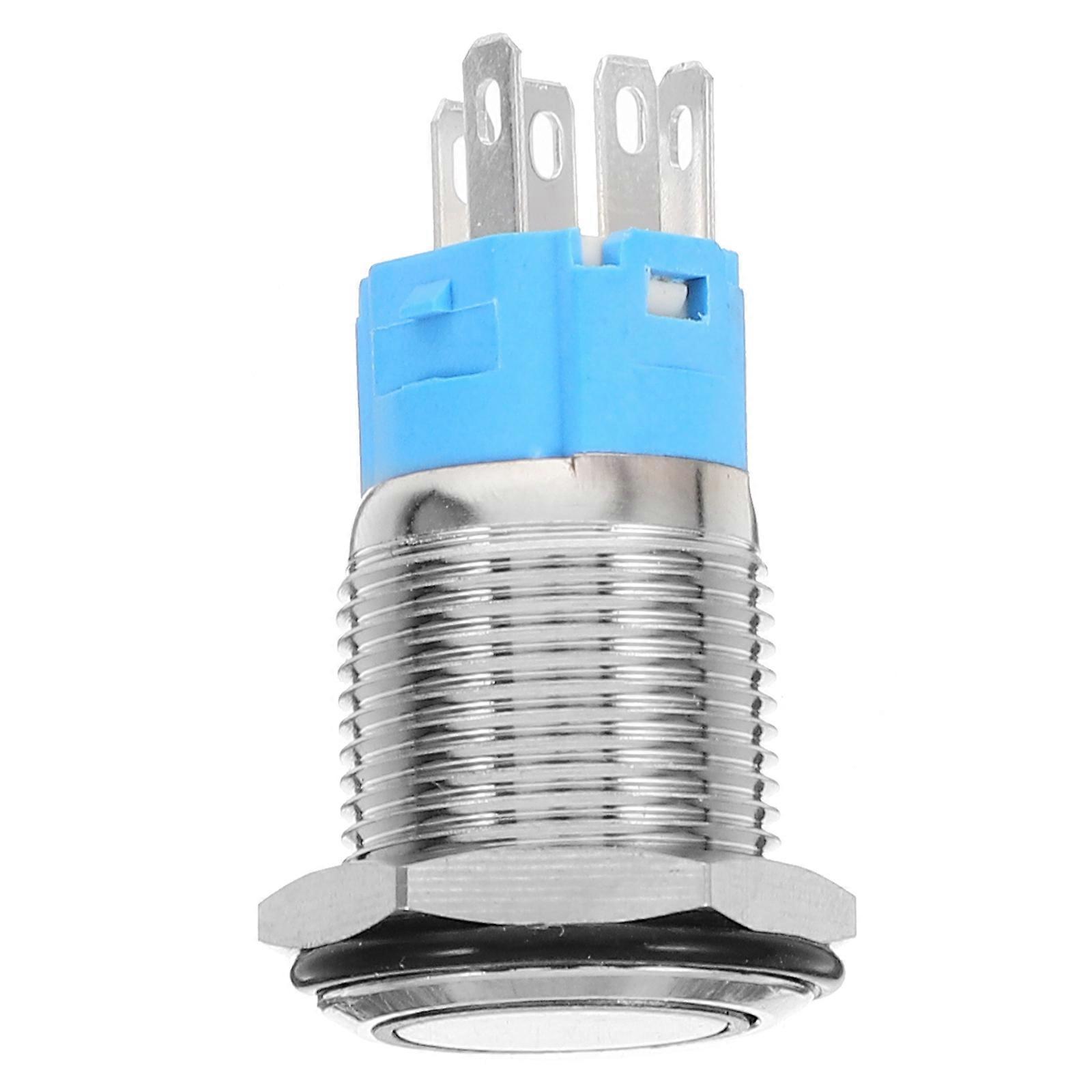 Button Switch Push Button Starter Car Engine Button 16mm Led Push To Start Button