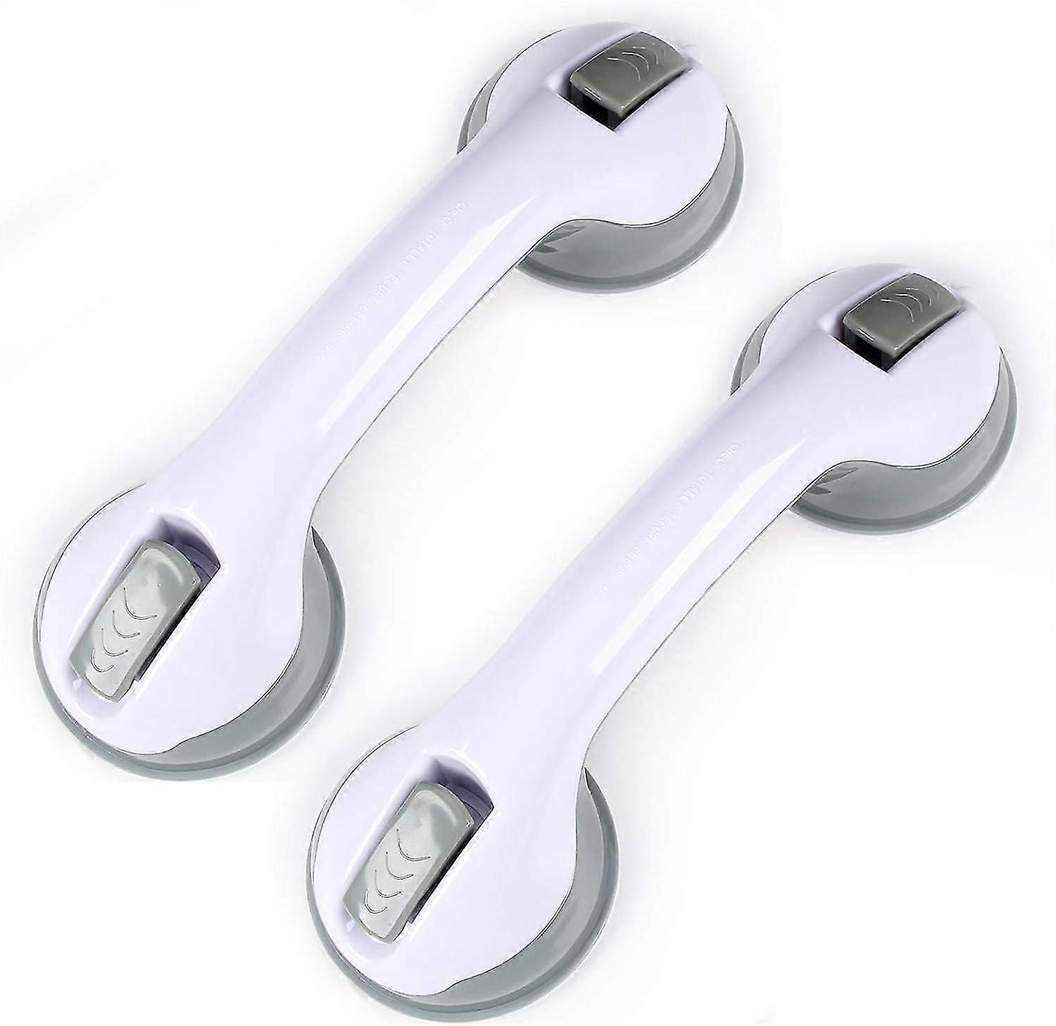 2 pièces Poignée avec ventouse, main courante mobile, poignée de sécurité, support de salle de bain, poignée de douche,