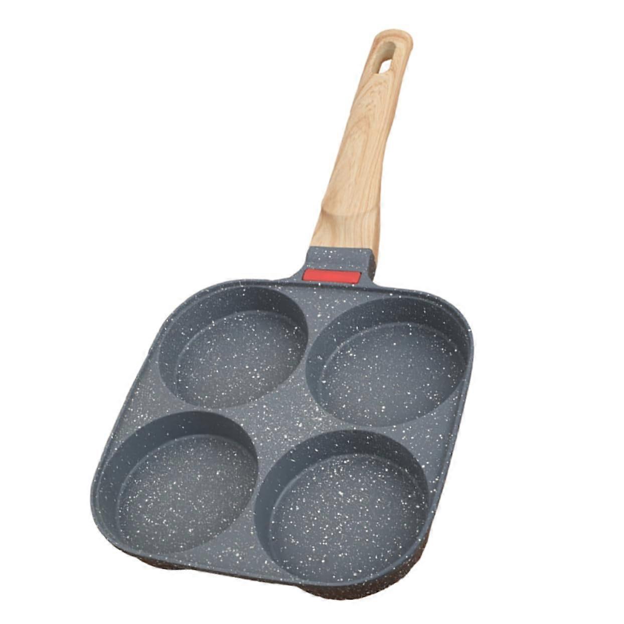 Non Stick Egg Frying Pan Multi Functional Frying Pan for Eggs Burgers Pancakes Design for Induction Gas Stoves Easy to Clean Maintain