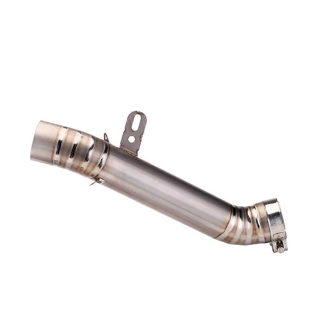 Motorcycle Muffler Slip-On Exhaust System with Central Connecting Pipe for RSV4 2009-2021 Alloy Construction