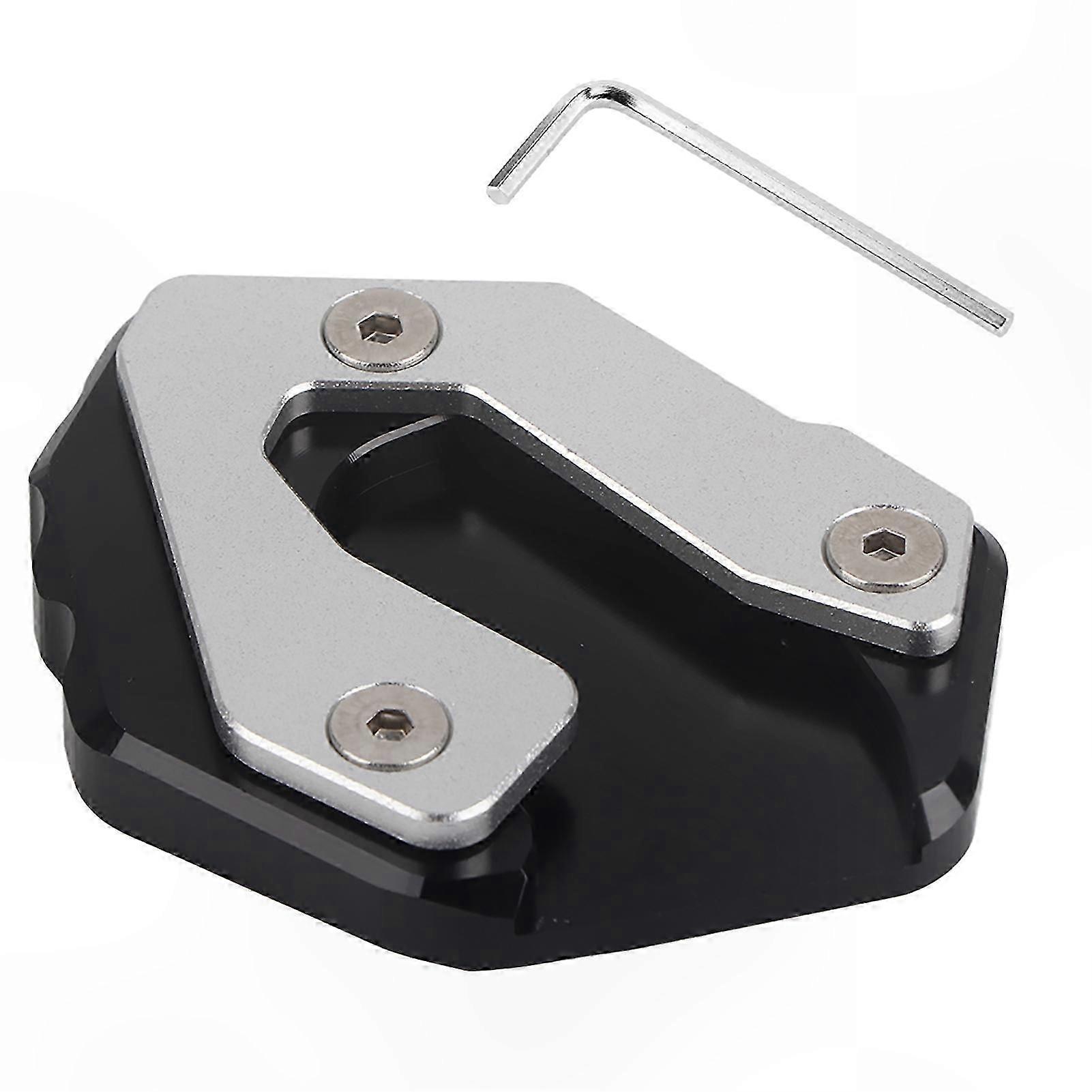 Universal Motorcycle Side Stand Enlargement Pad for Enhanced Stability