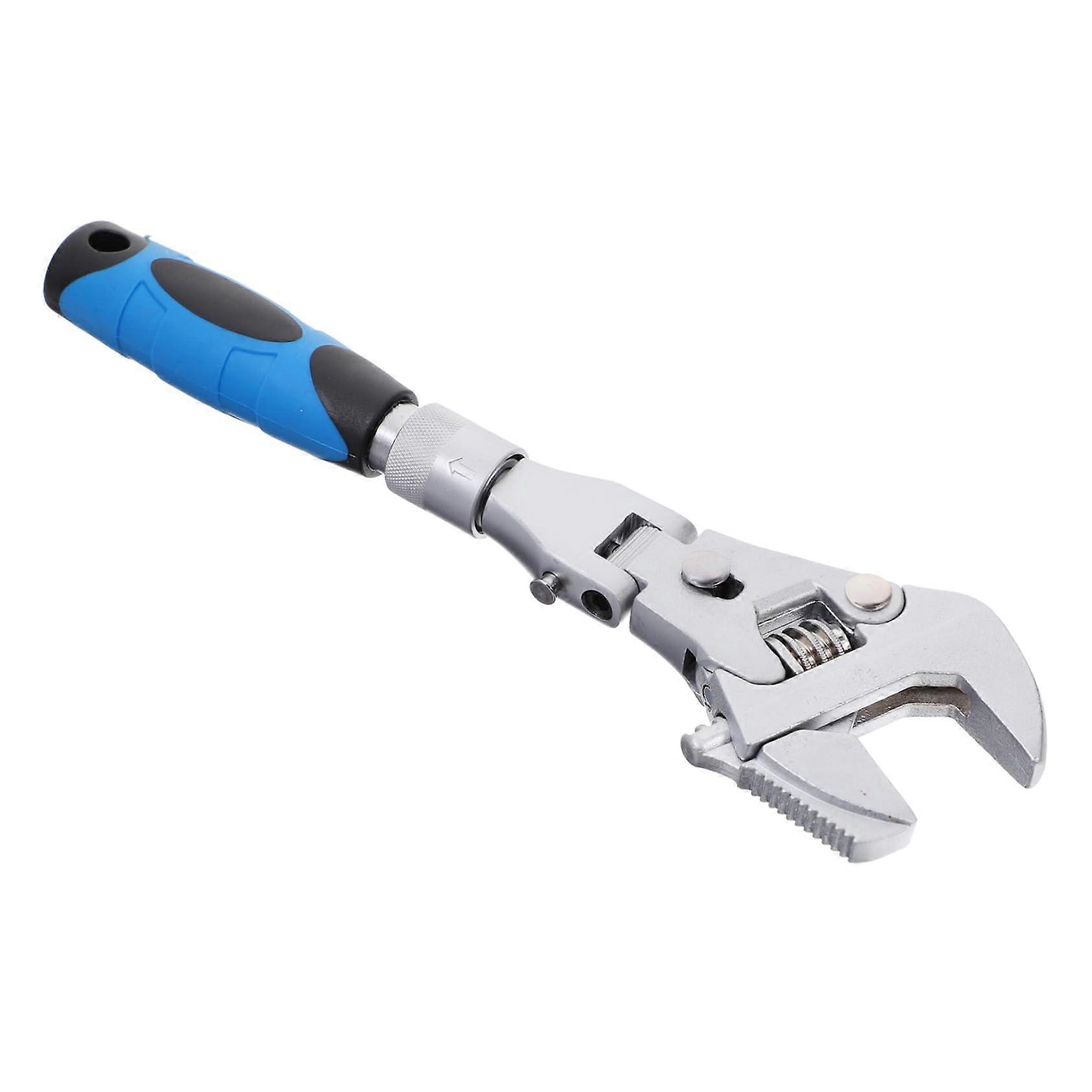 10 Inch Adjustable Ratchet Wrench Reversible Flex Tool for Car at Home