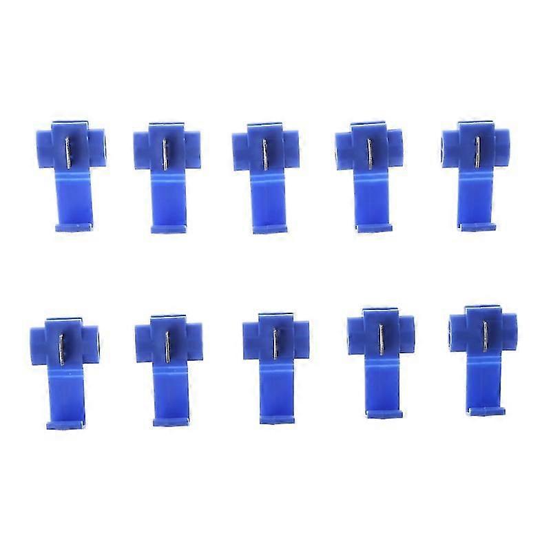 10Pcs Electrical Cable Wiring Connectors 2 Pin for T Shape Wire Cable Terminals