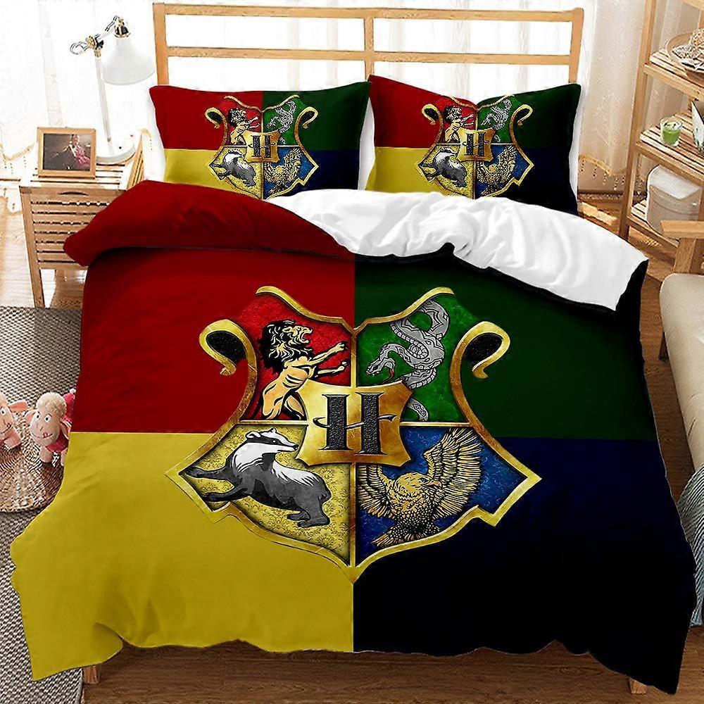 UKB 3 Piece Bedding, 100% Microfiber Harry Potter, School of Magic Bedding Set (King) Ref: 5784