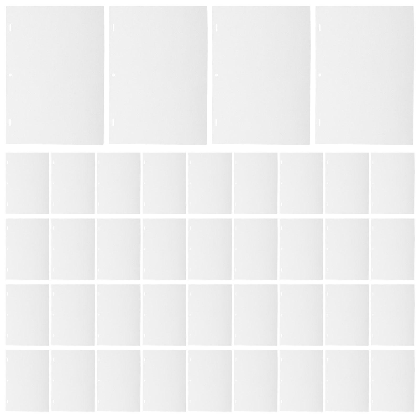 200pcs Animation Papers Drawing Papers Blank Animation Painting Papers for Students (A4)