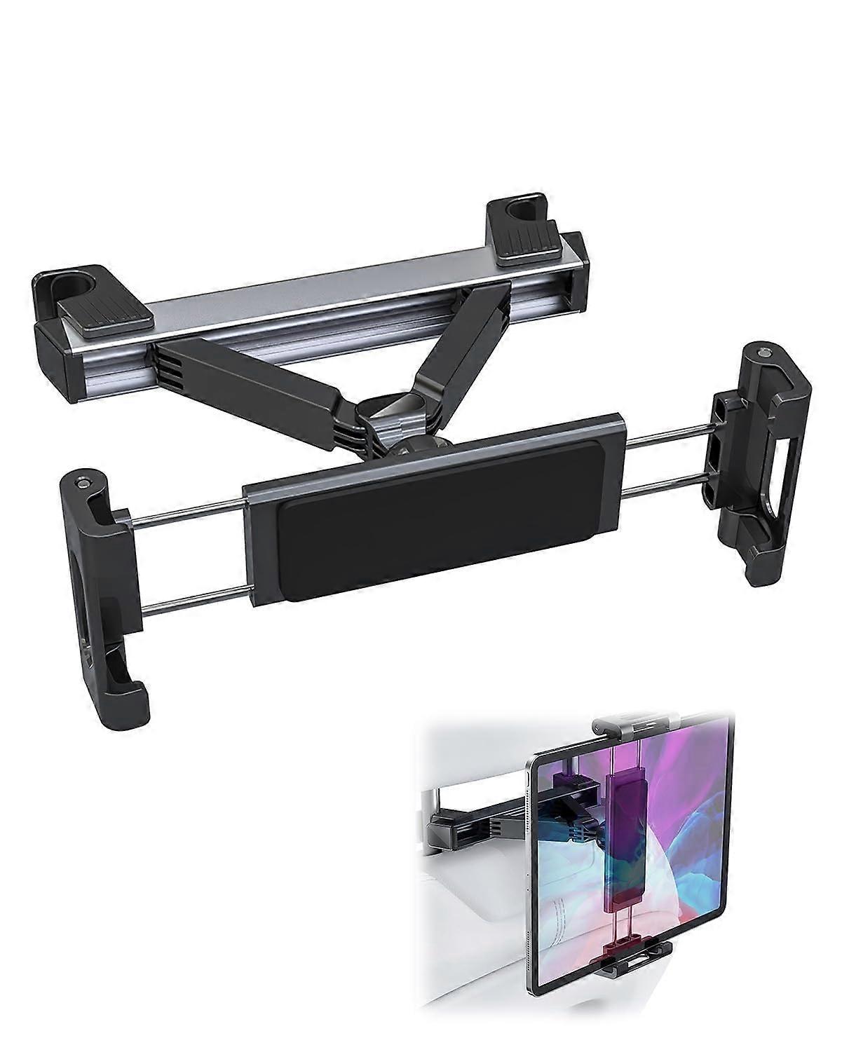 Extendable Car Tablet Holder - 360° Adjustable Non-Slip Mount for 4.7-12.9 Inch Phones/Tablets, Universal Car Compatibility