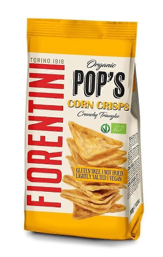 Fiorentini Organic POPS Corn Crisp 100g - 4 Pack