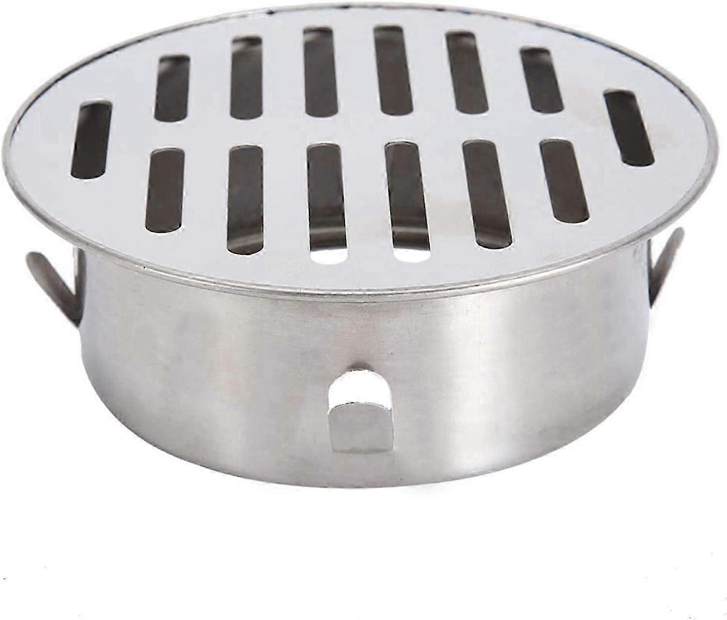 Drain de sol en acier inoxydable (110 bouche plate)