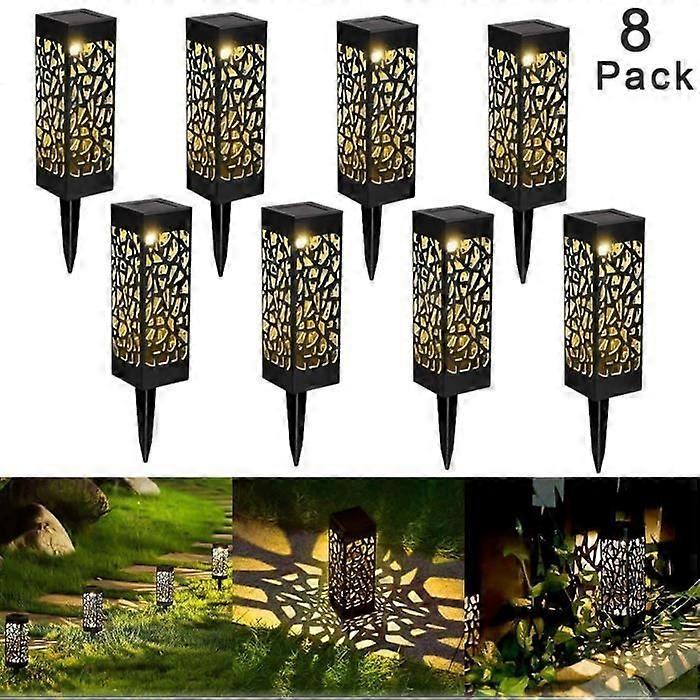 Solar Garden Light LED Vanntett Lantern Pullert Light - Yunstore