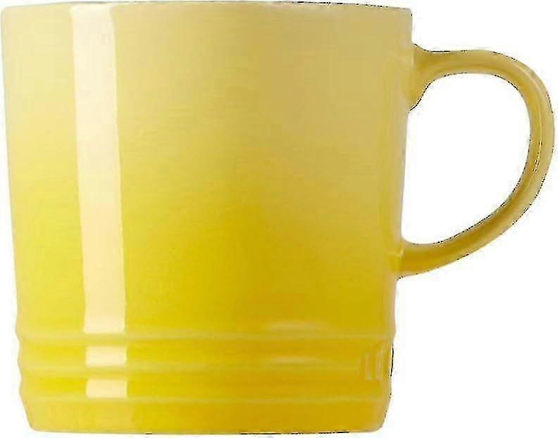 Tasse à café, tasses de 350 ml, jaune