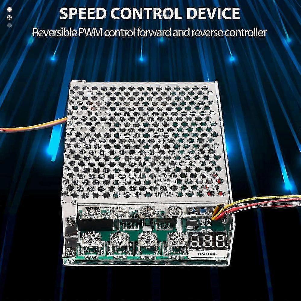 Dc 10-55v 100a 3000w Motor Speed Controller Reversible Pwm Control Forward And Reverse Controller