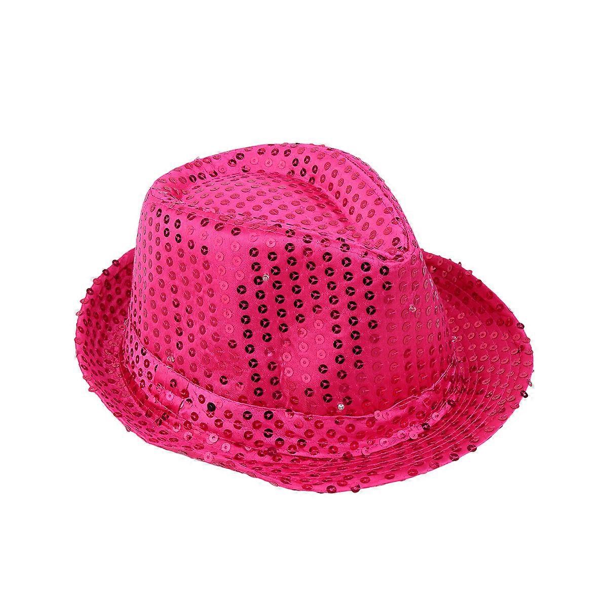 Beautiful Jazz Hat With Round Brim For Stage And Party Events 28x24cm 1Pcs For Men Women