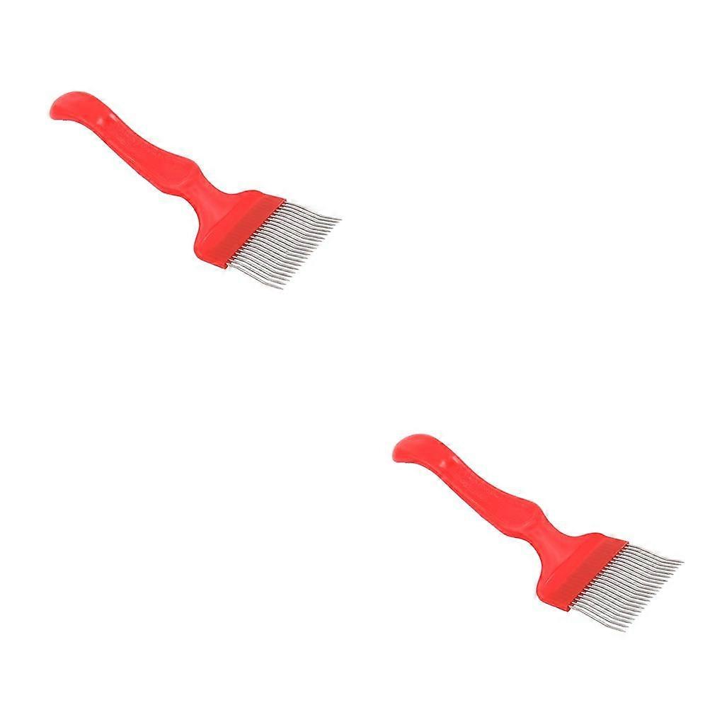 1/2/3/5 Dido Uncapping Fork Beekeeping Supply Plastic Handle Honey Fork Scraper Honey Comb Beekeeping Tool