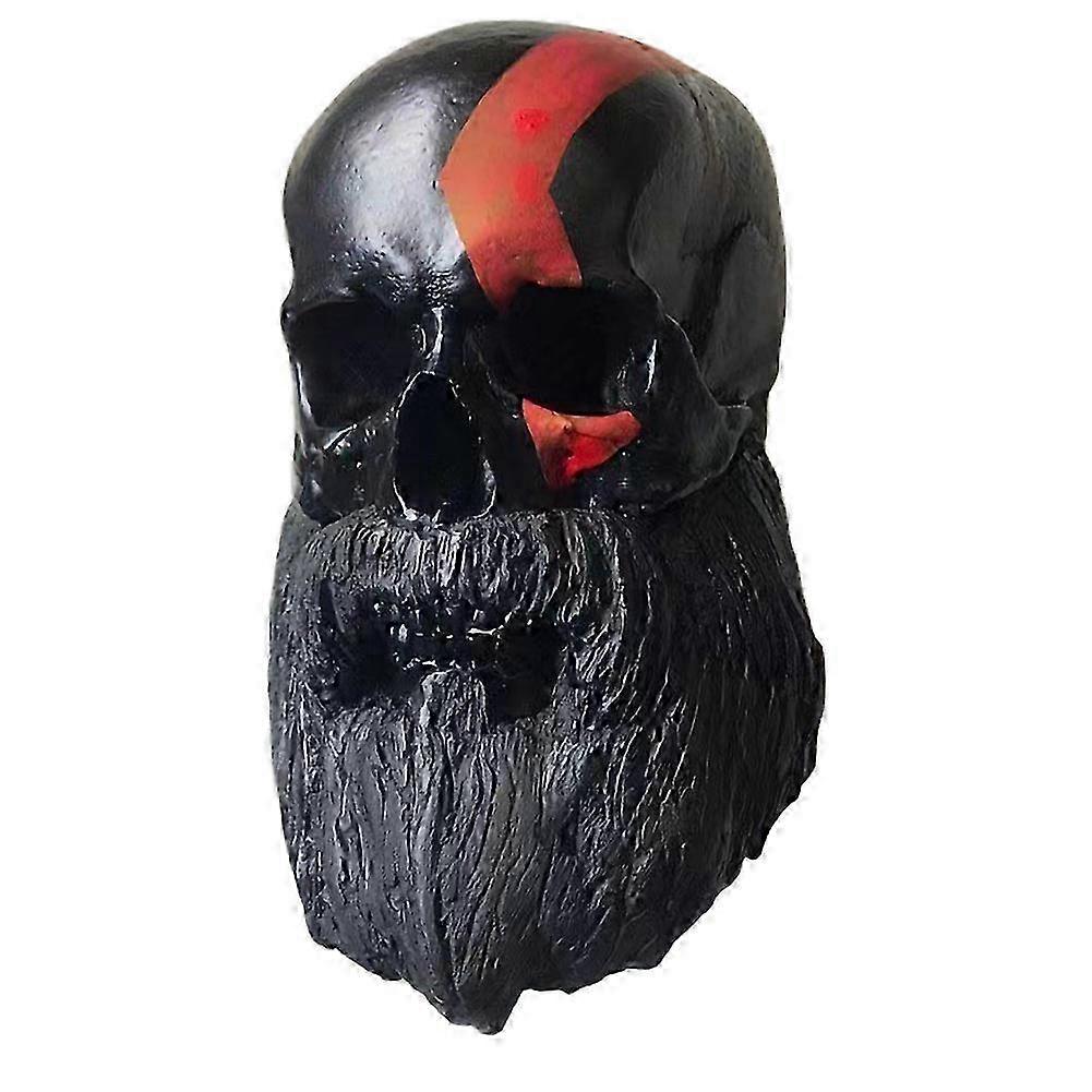 Motorcycle Skull Helmet Wall Mount Holder: Multi-Purpose Resin Craft Stand for Helmets, Removable & Versatile F