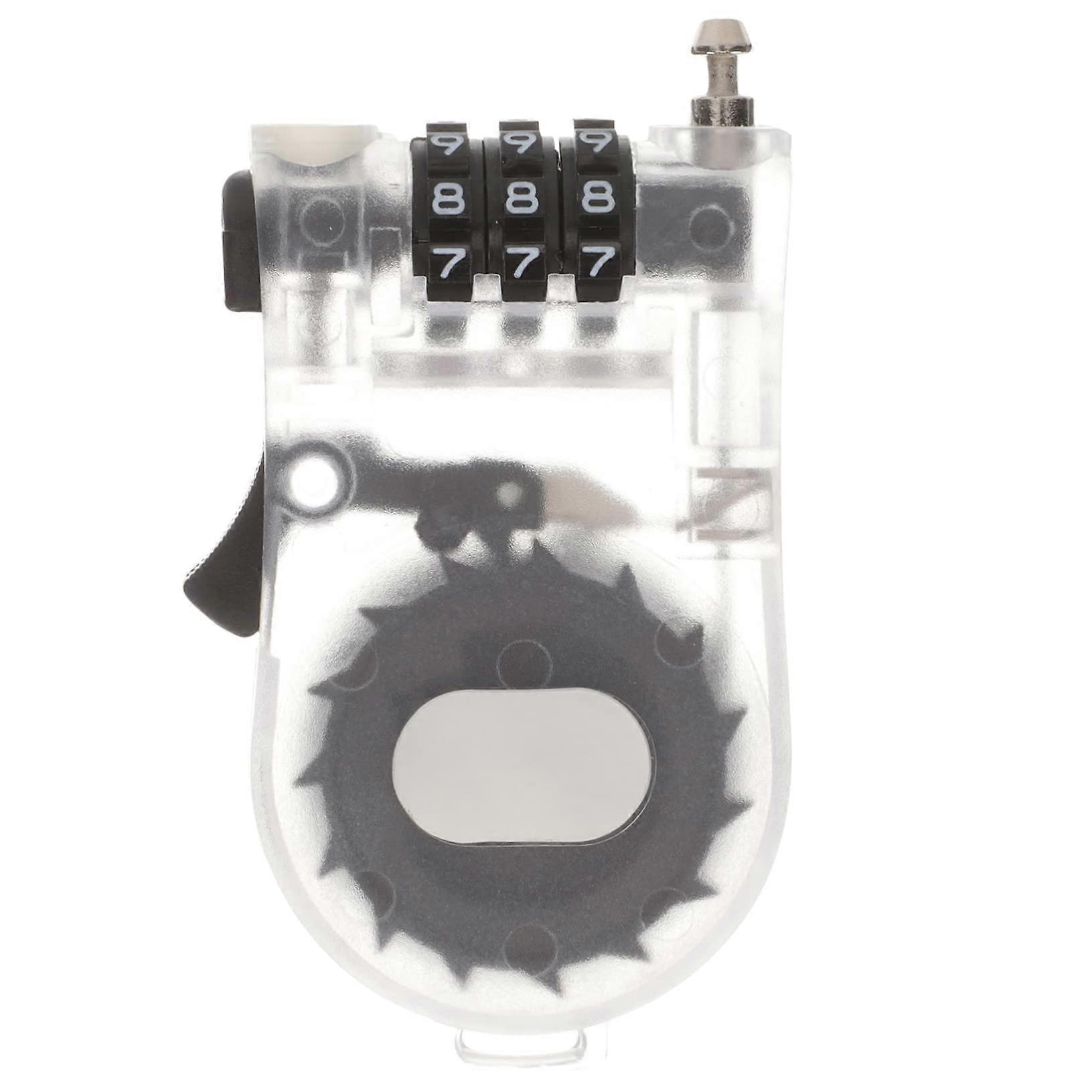 Portable AntiTheft Lock for Snowboards and Scooters, 3Password Security Wire Construction, Compact Lightweight Design