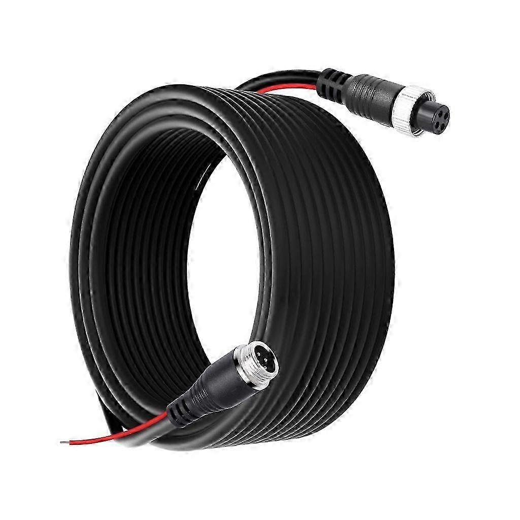 4Pin Macho para Fêmea Extensão 4Pin Cabo de Aviação Para Carro Invertendo Câmera