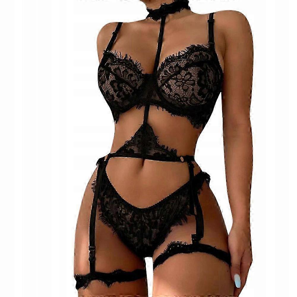 Black Underwear Set - Size Options Available