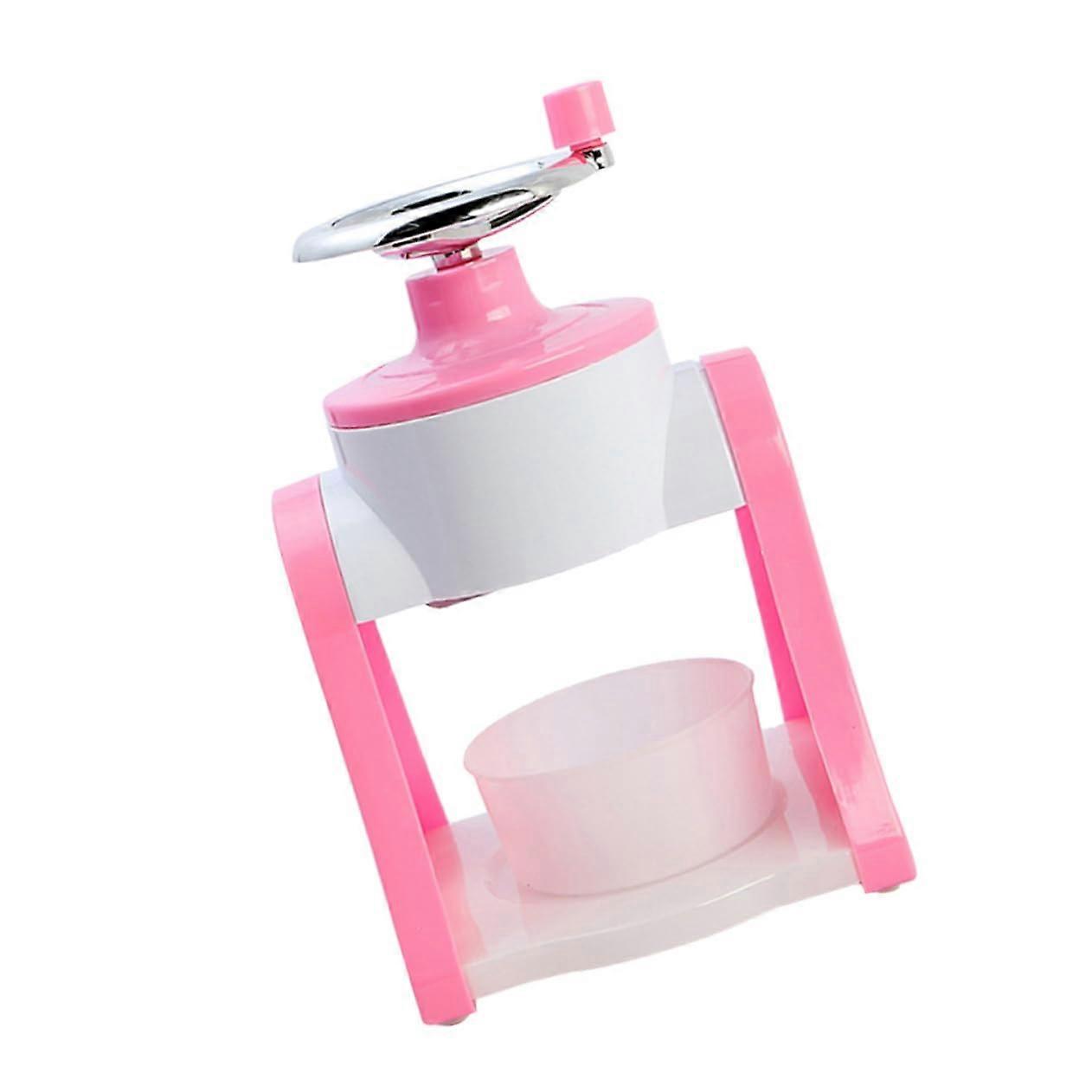 Manual Ice Crusher Hand Crank For Slush Machine Ice Cube Maker Crushing Tool Simple Kitchen Chipper